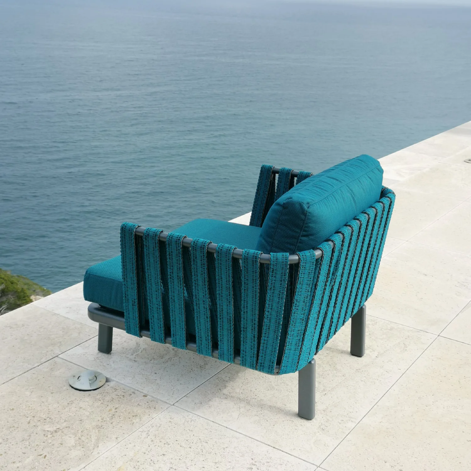 Anthea Easy Outdoor Lounge Chair - Image 9