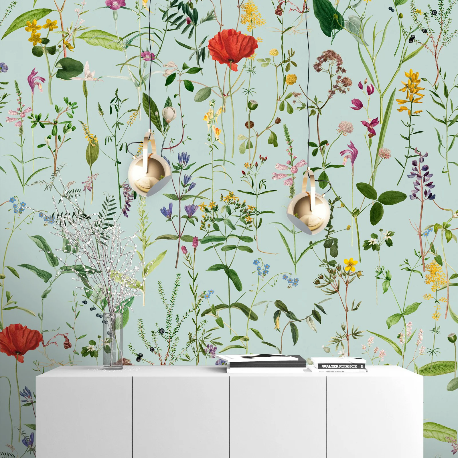 Aquafleur Wallpaper - Image 7
