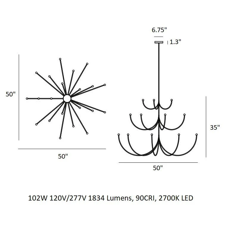 Arca Multi-Tier Chandelier - Image 15