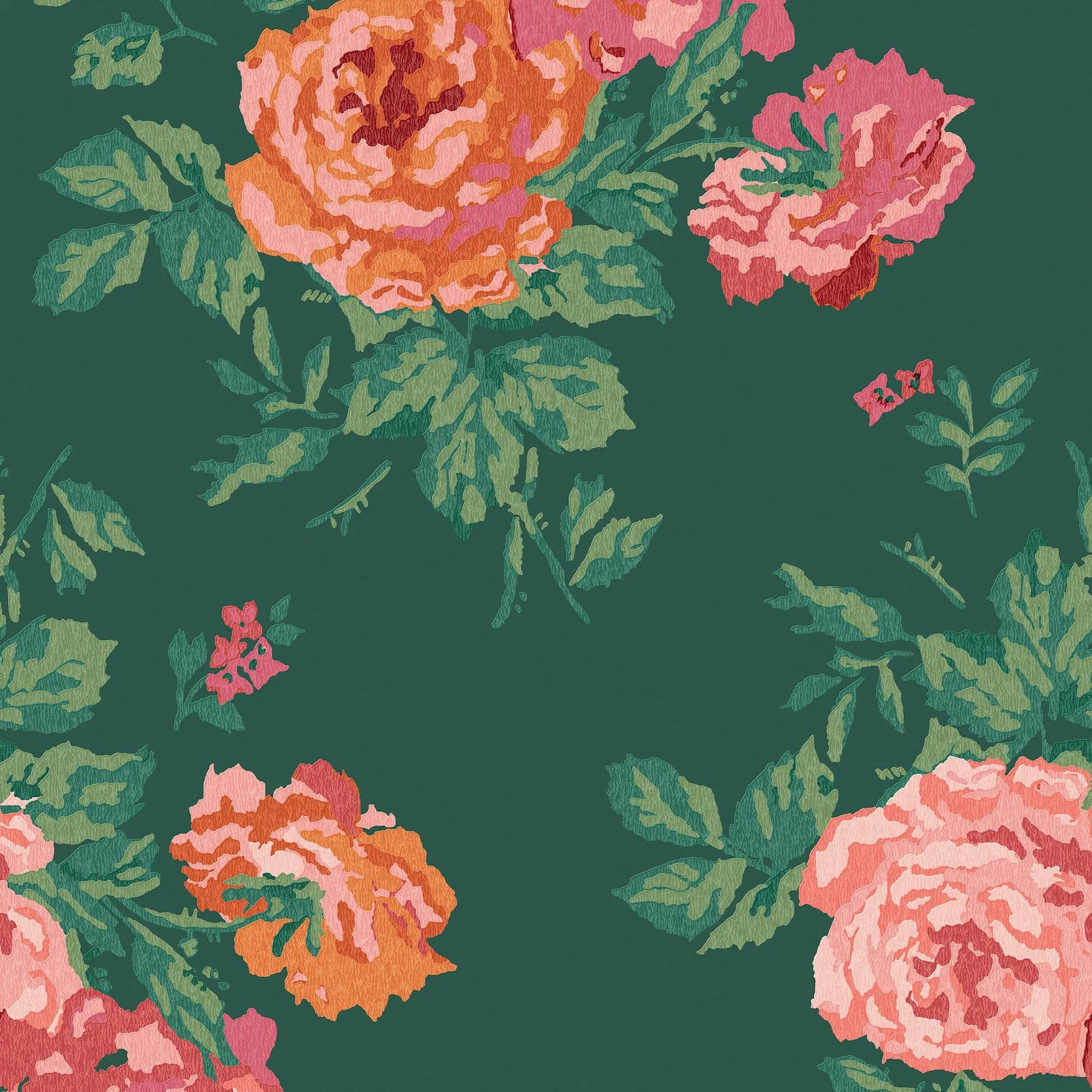 Cath Kidston Archive Rose Blue & Pink - Image 8