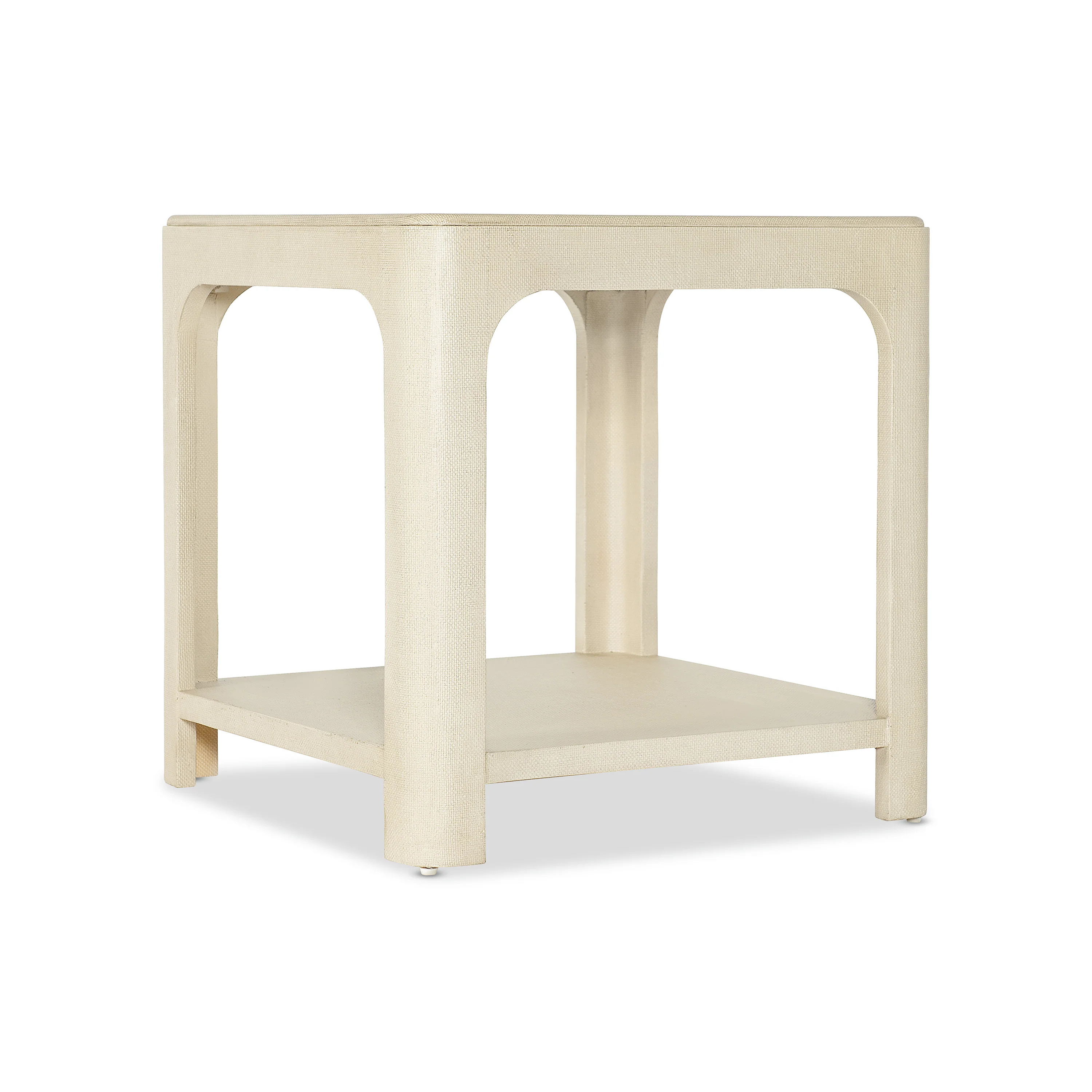 Archives Raffia End Table - Image 2
