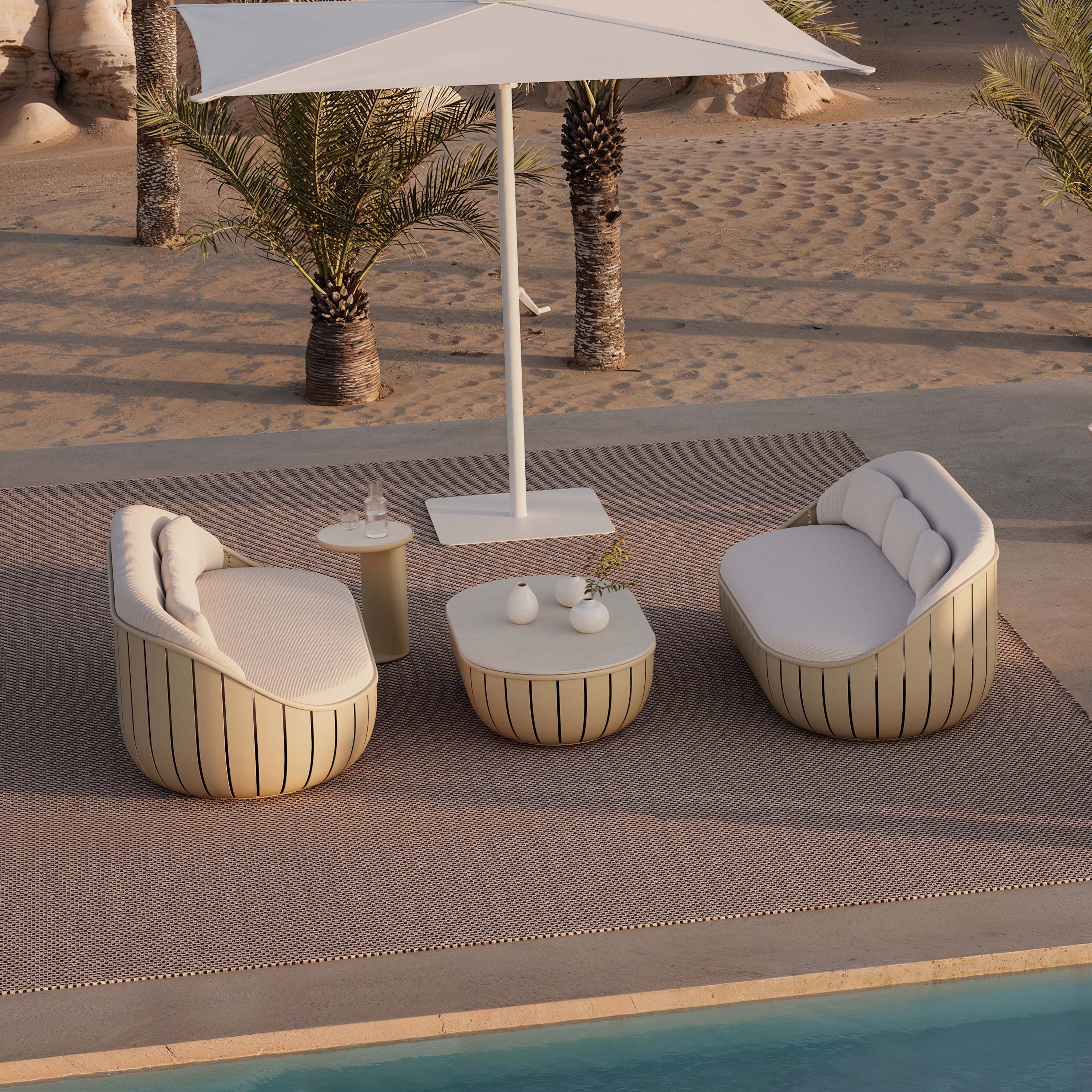 Arena Outdoor 2-Seater Sofa - Image 7