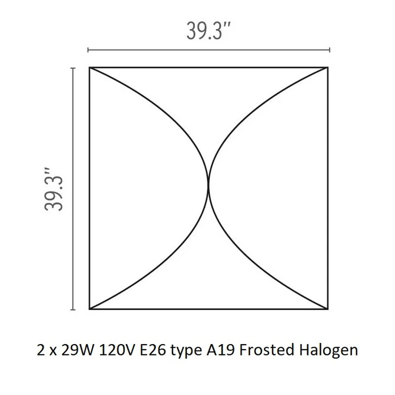 Ariette Wall / Ceiling Light - Image 13