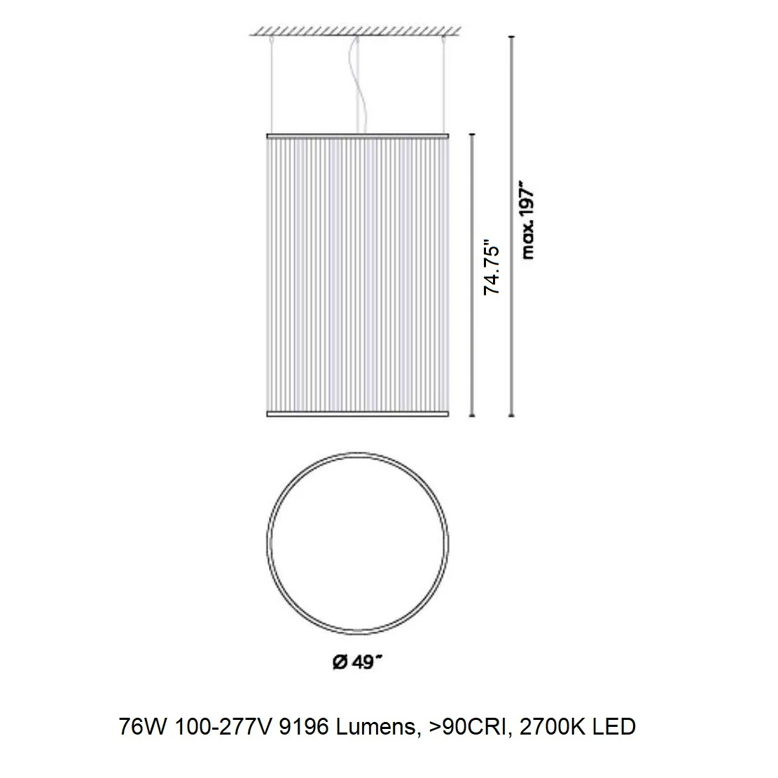 Array LED Pendant Light - Image 22