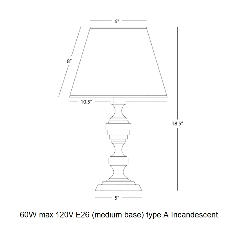 Arthur Accent Table Lamp - Image 7