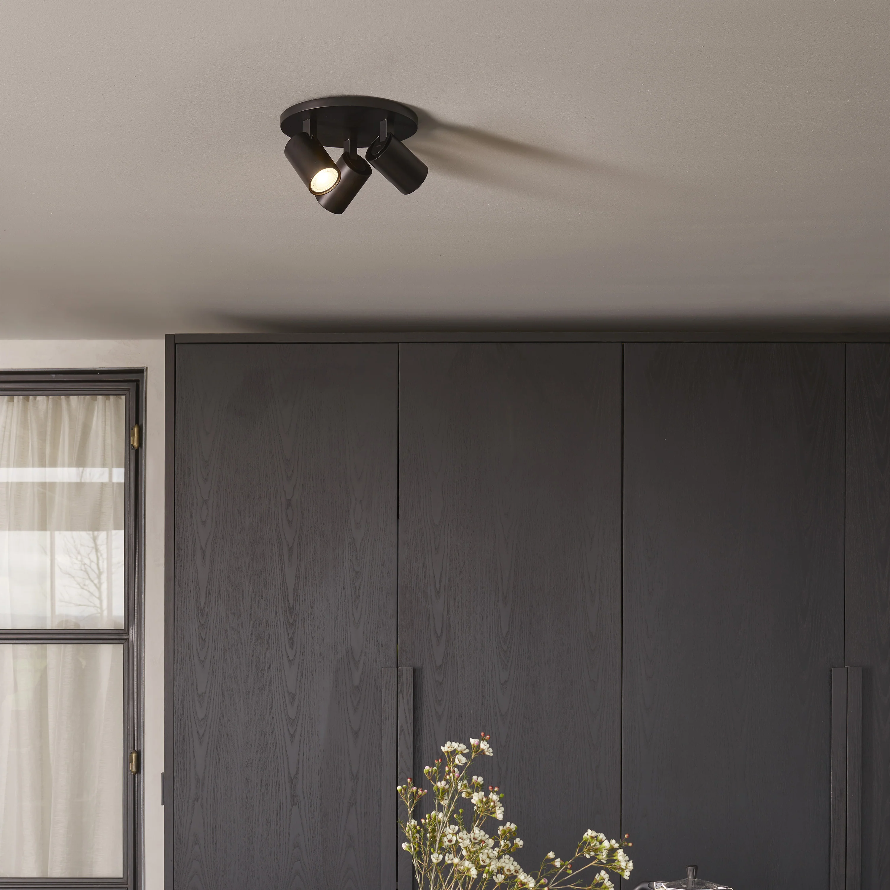 Ascoli Triple Round Semi Flush Mount - Image 11