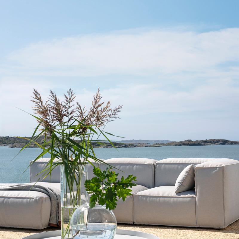 Asker Outdoor Ottoman - Image 2