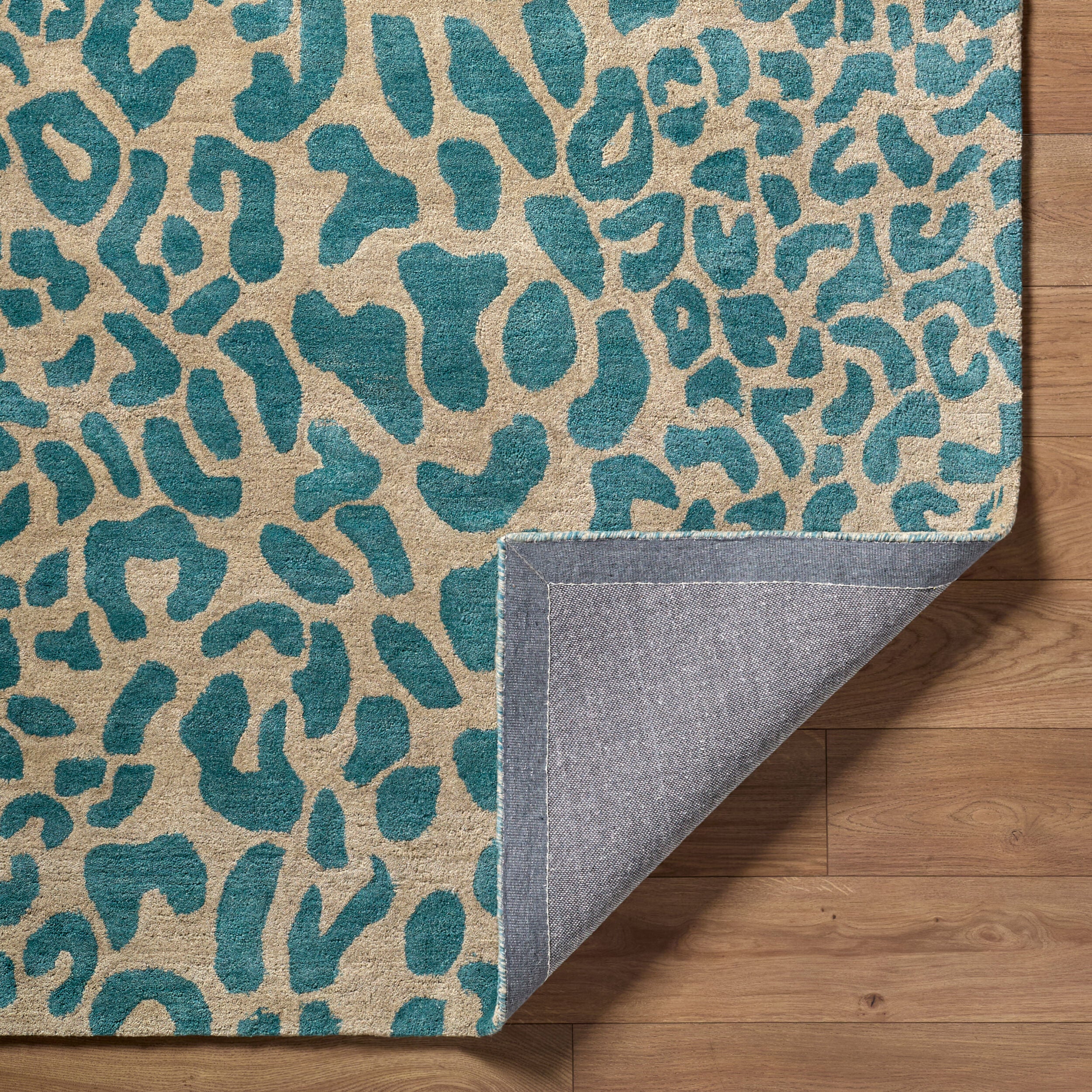 Athena Animal Print Square Rug - Image 8