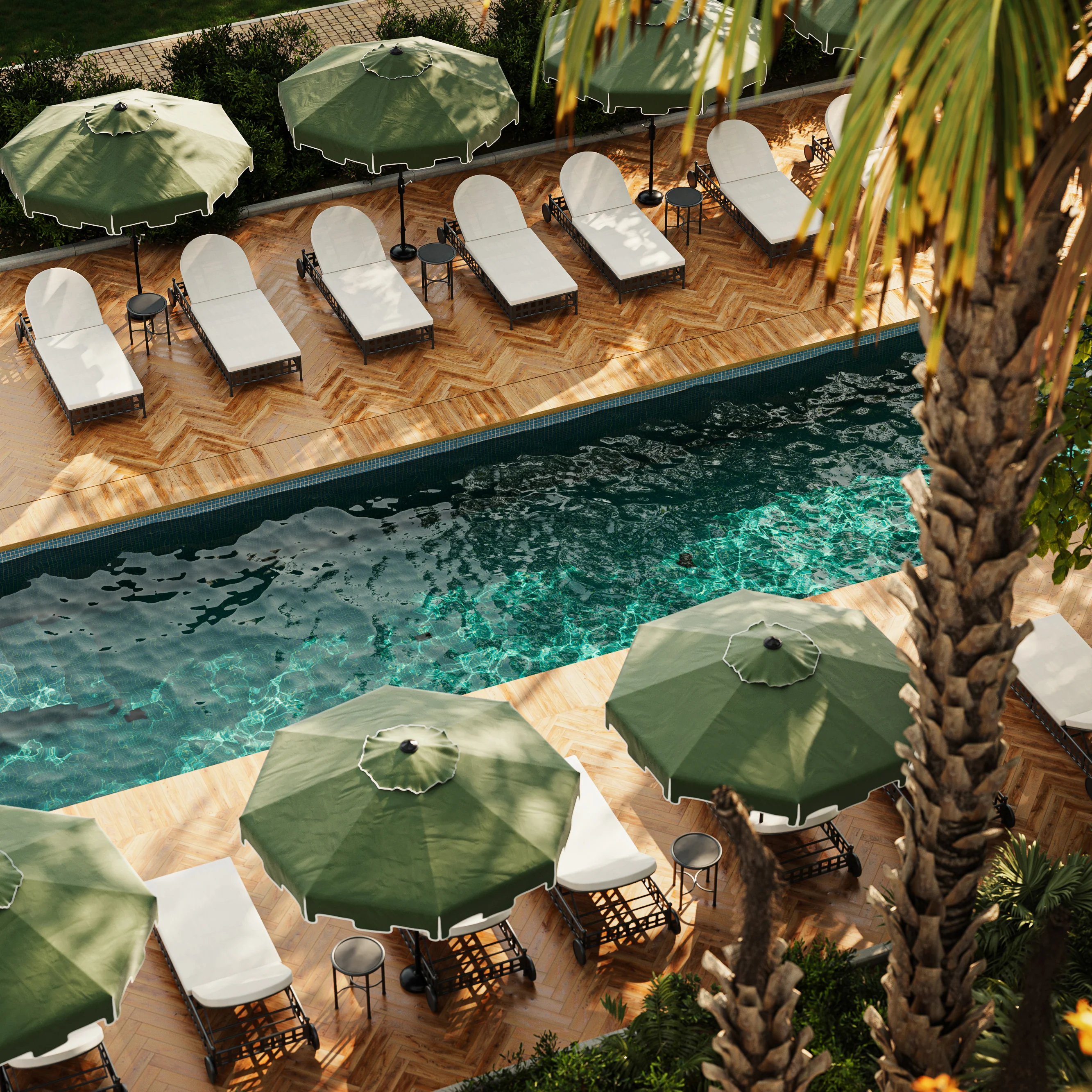 Athens Outdoor Chaise Lounge - Image 6
