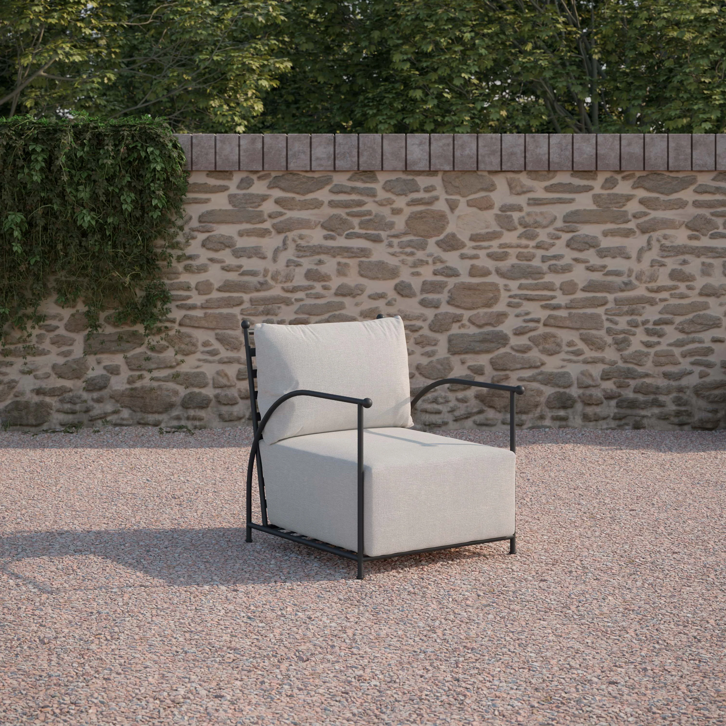 Athens High Back Outdoor Club Chair - Image 6