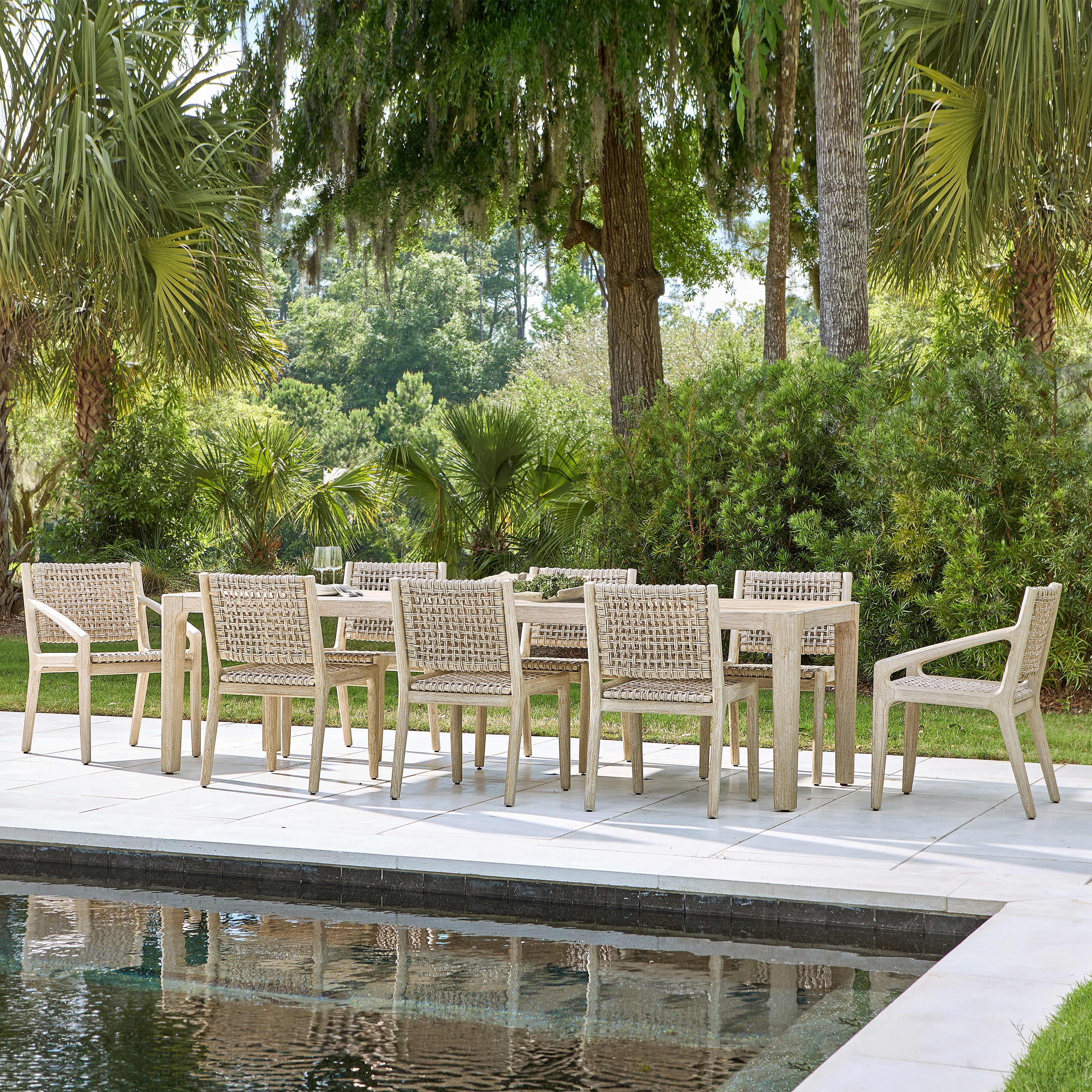 Atlas Outdoor Dining Side Chair - Image 2