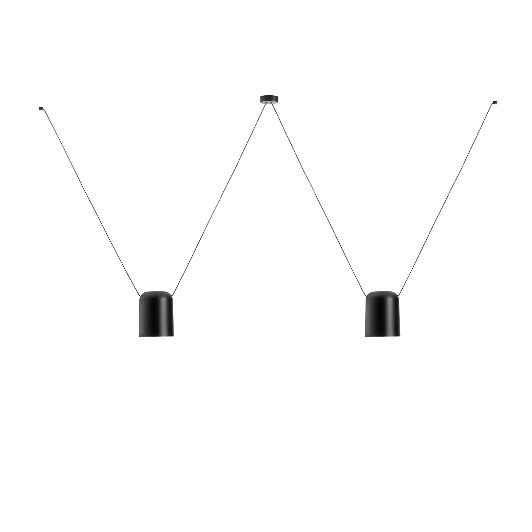 Attic Lateral Multi-Cylindrical Pendant Light - Image 2