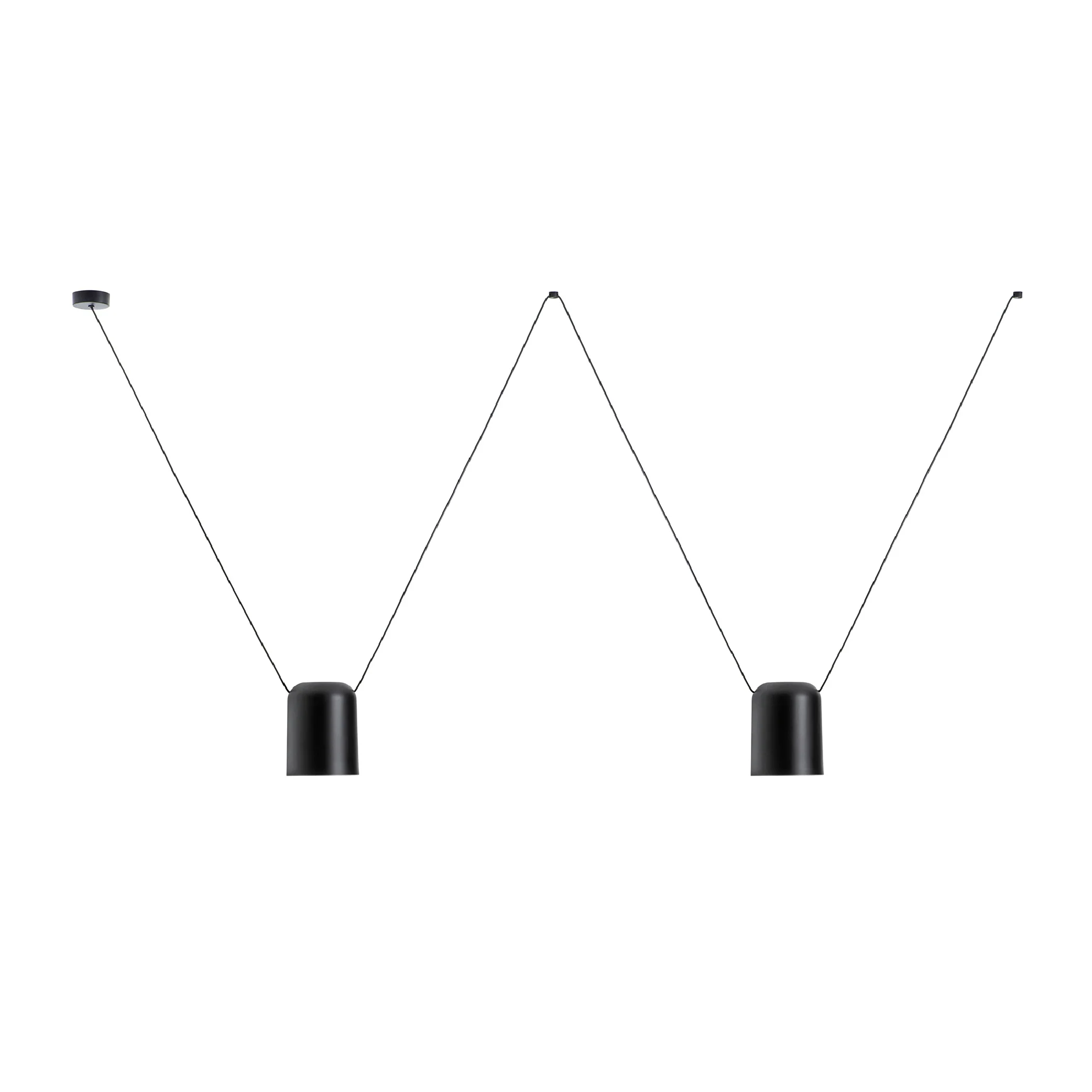 Attic Lateral Multi-Cylindrical Pendant Light - Image 32