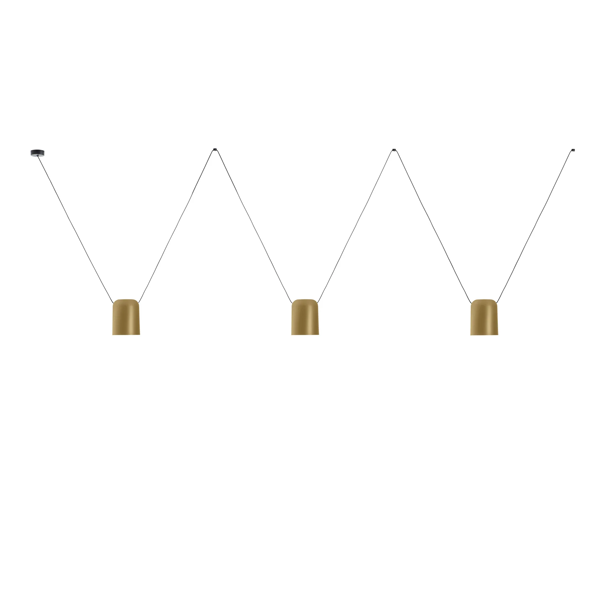 Attic Lateral Multi-Cylindrical Pendant Light - Image 36