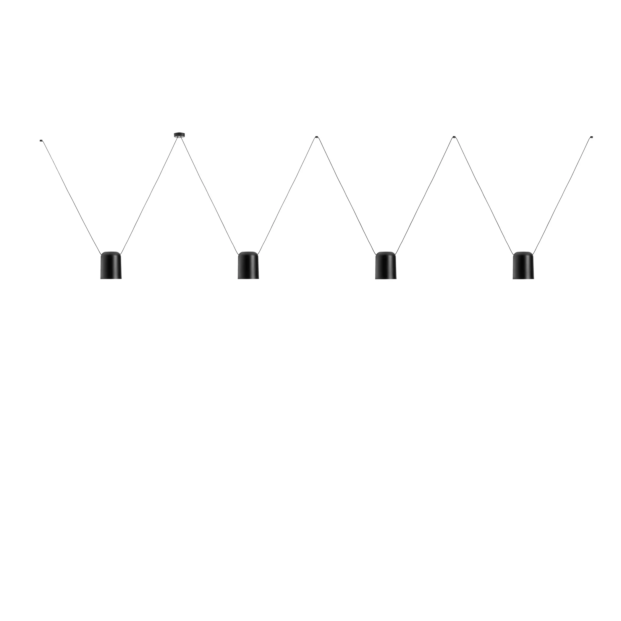 Attic Lateral Multi-Cylindrical Pendant Light - Image 6