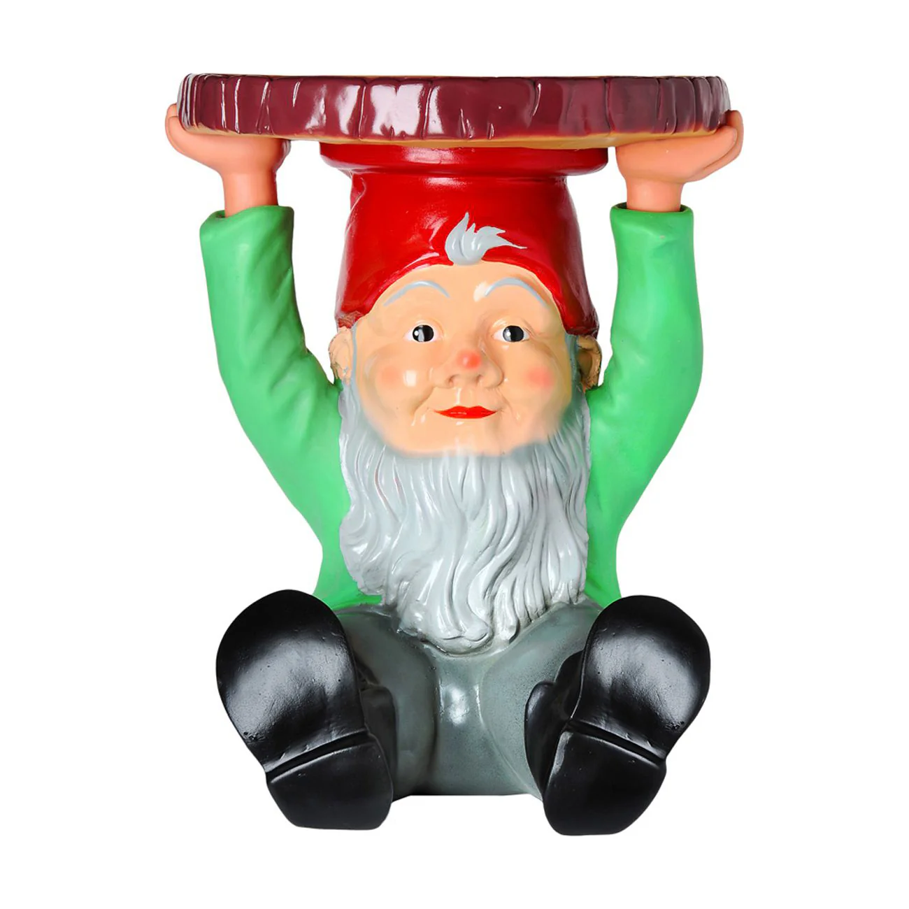 Attilla Gnome Low Outdoor Stool/Side Table - Image 3