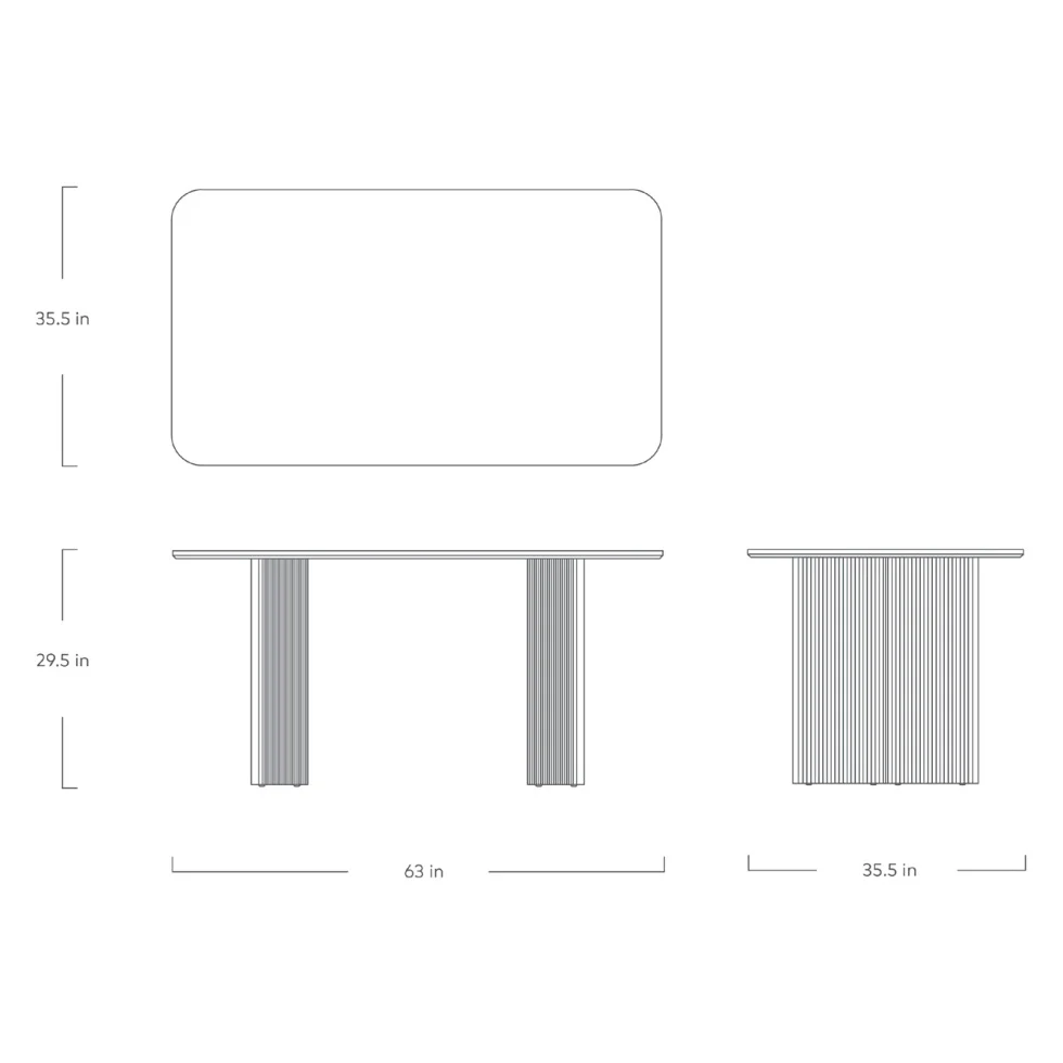 Atwell Dining Table - Image 5