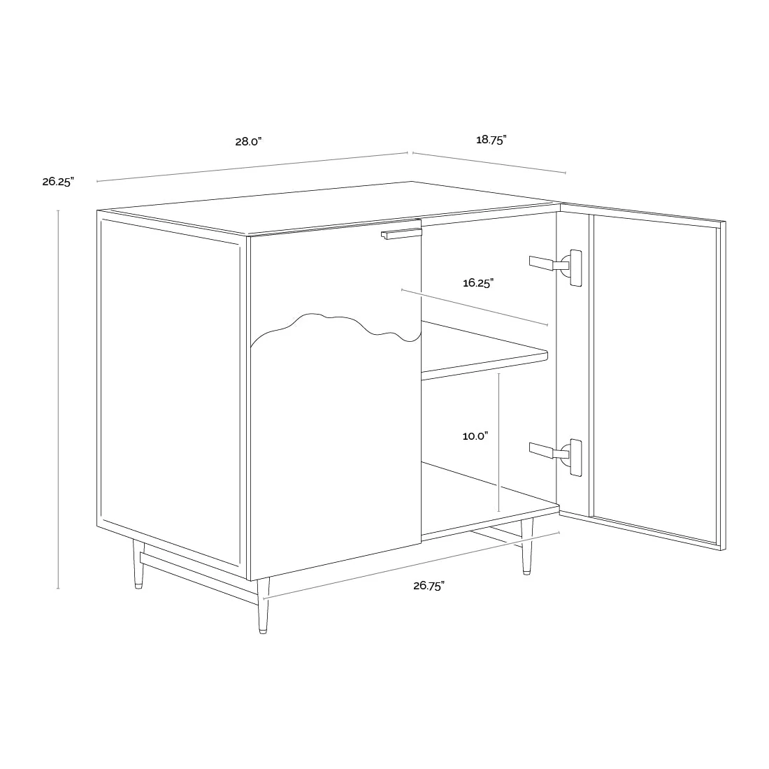 Auburn Nightstand - Image 9