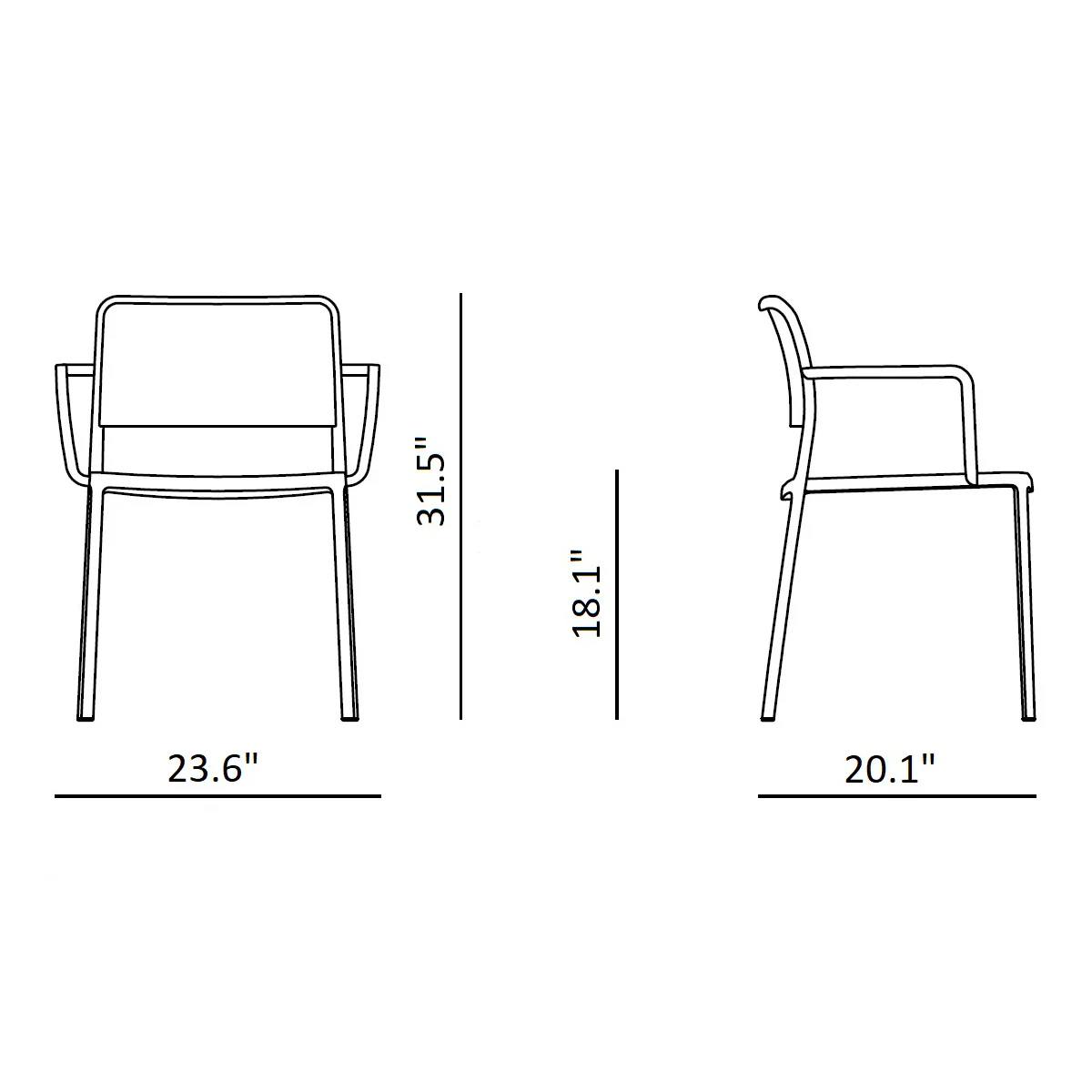 Audrey Chair with Arms (Set of 2) - Image 28