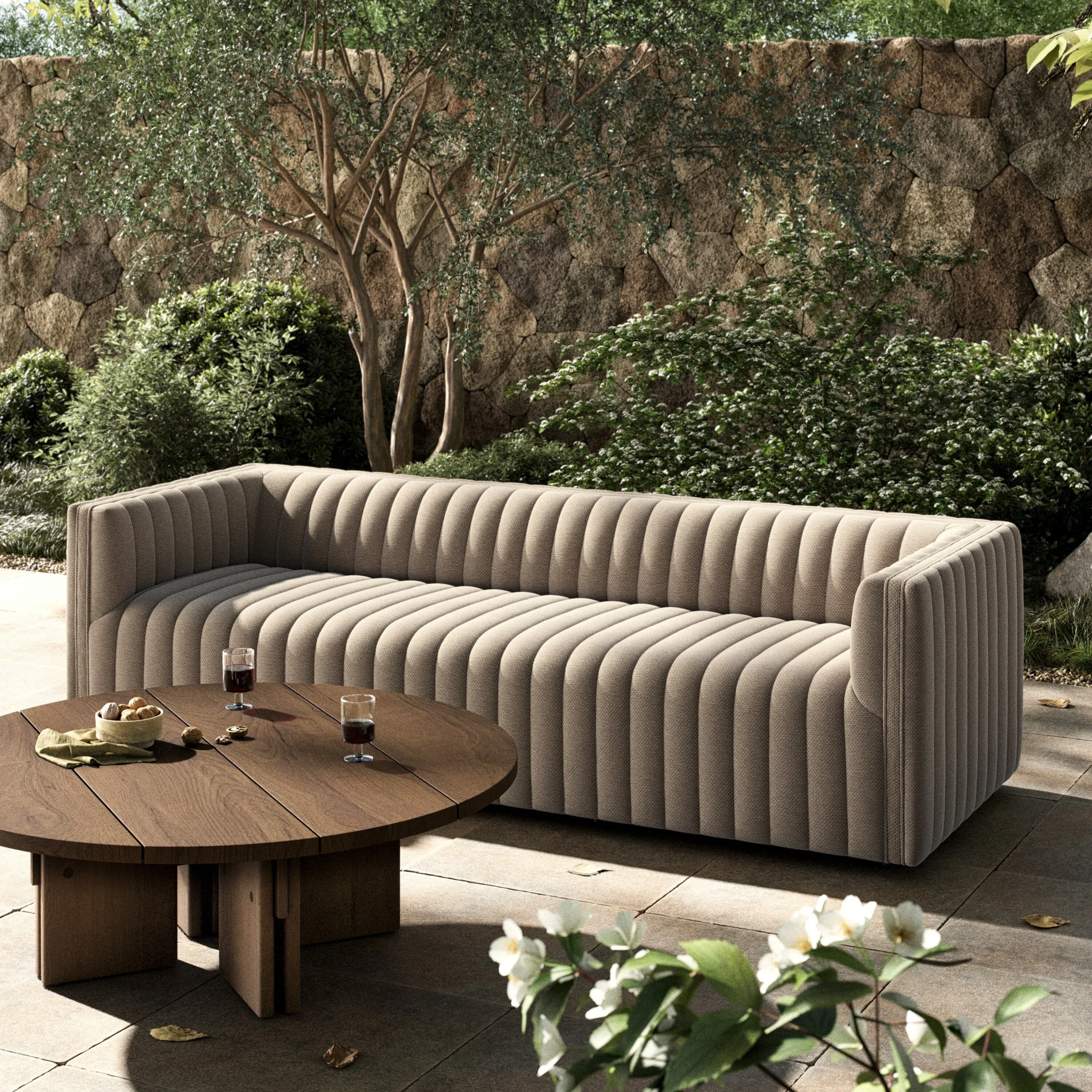 Augustine Outdoor Sofa - Image 2