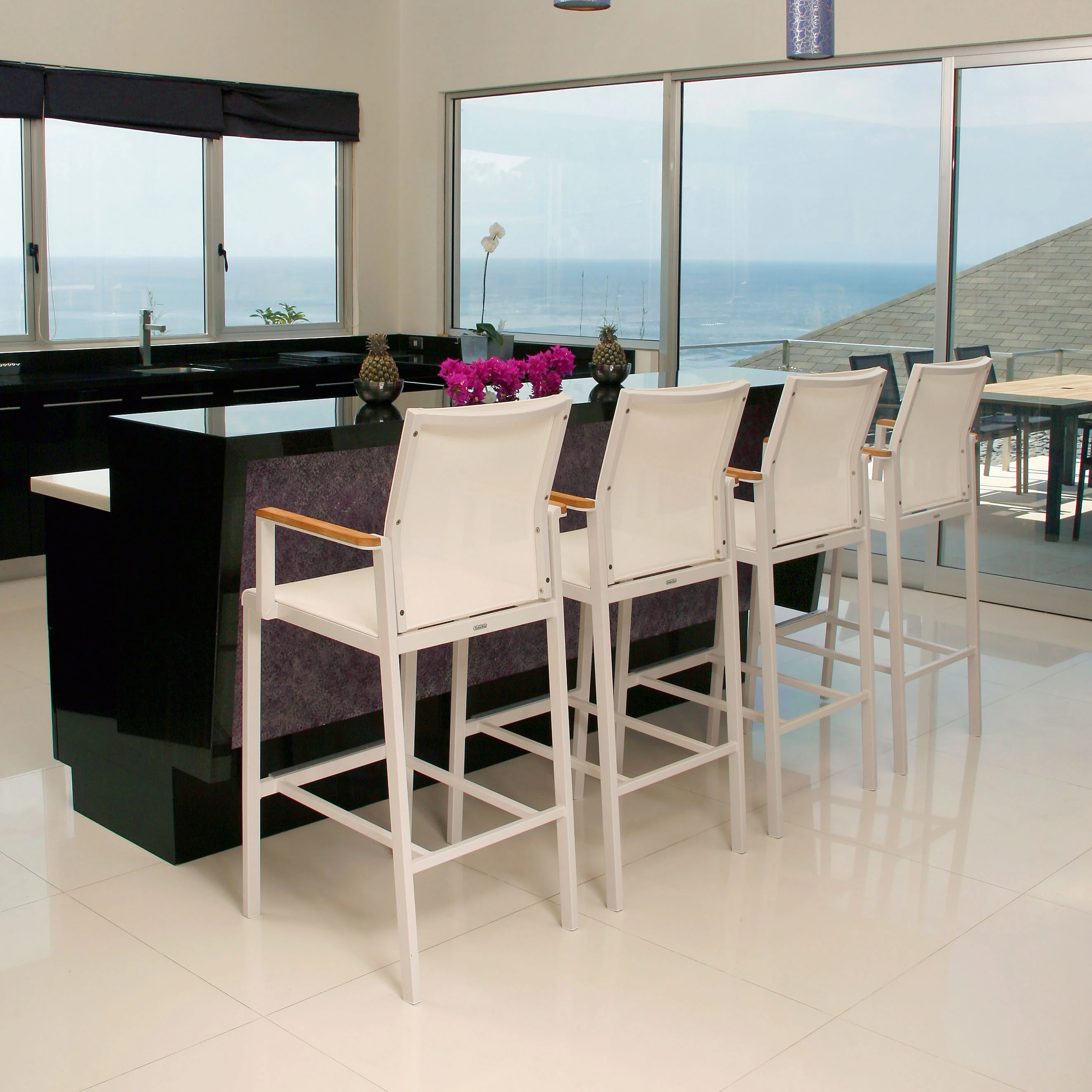 Aura Carver Outdoor Stool - Image 17