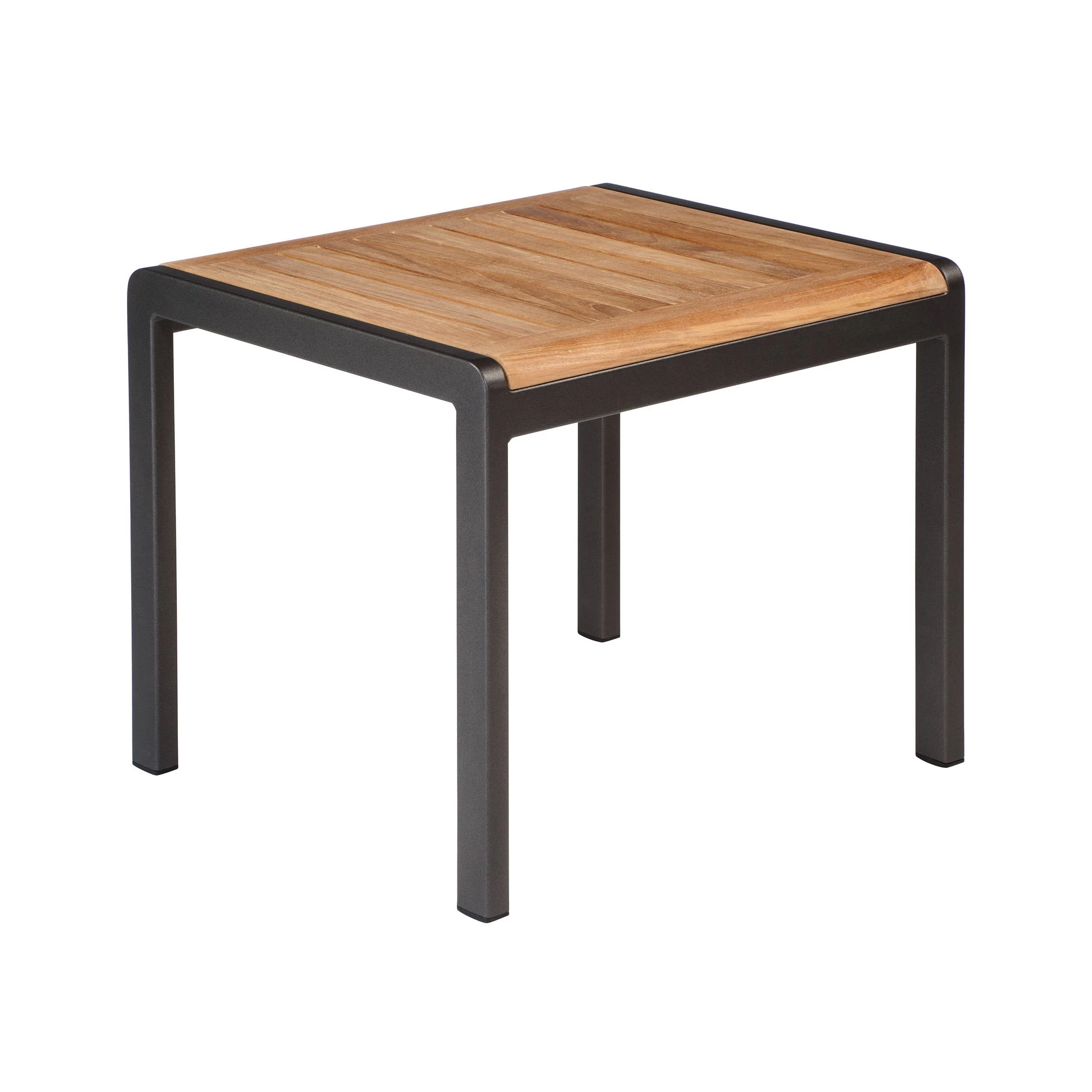 Aura Outdoor Occasional / Side Table - Teak Top - Image 4