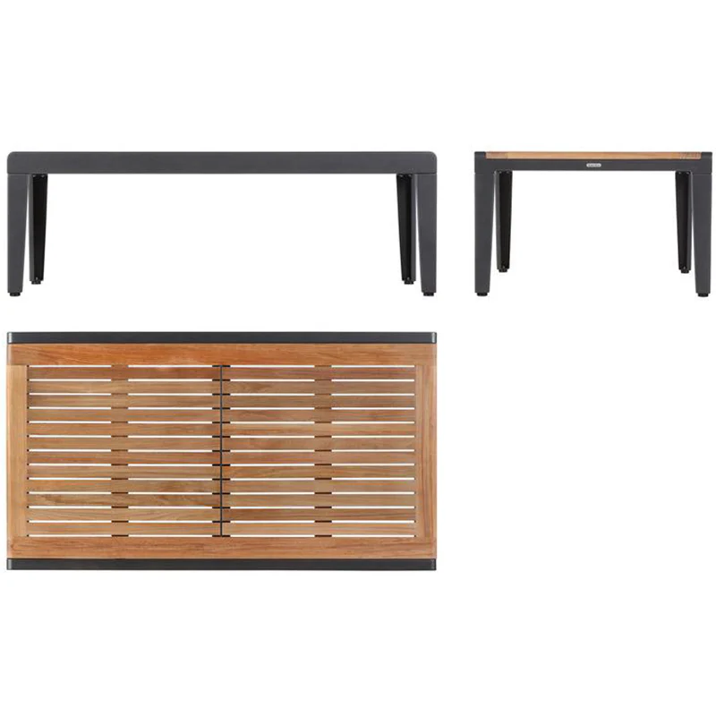 Aura Rectangular Outdoor Coffee Table - Image 9