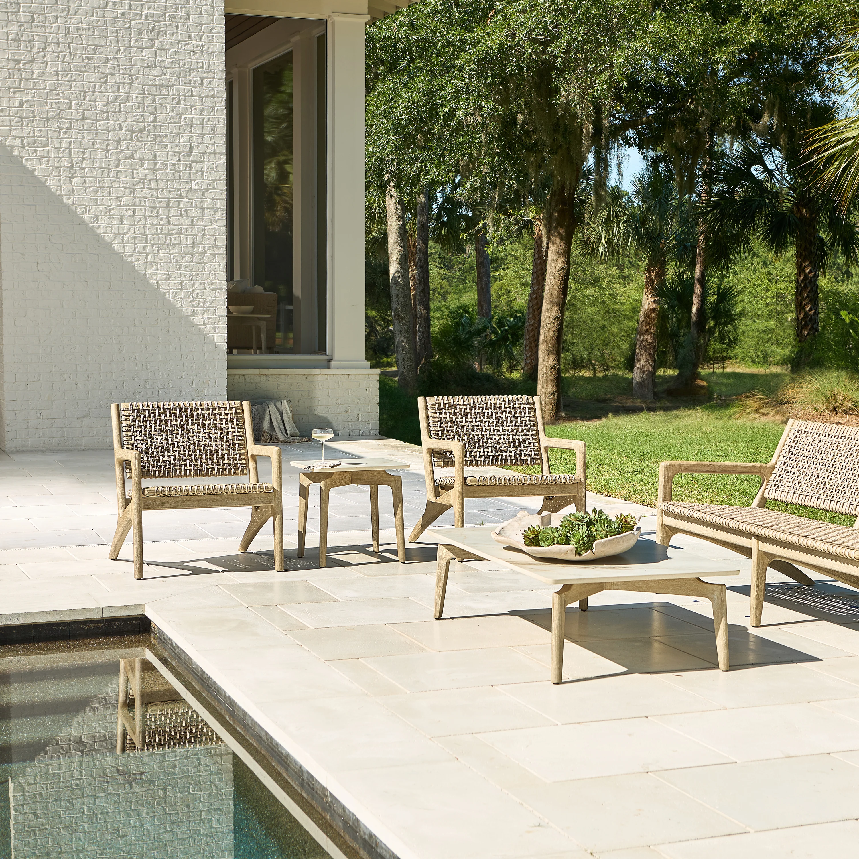 Aurora Outdoor Side Table - Image 2