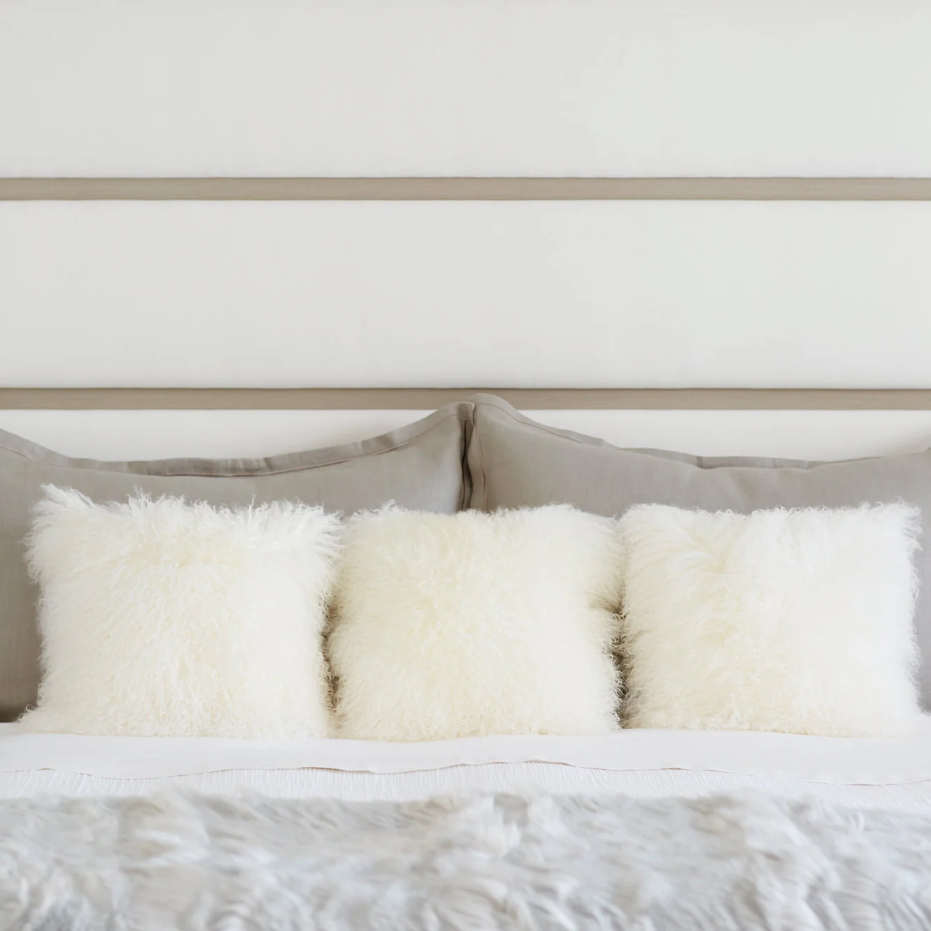 Axiom Upholstered Panel Bed with High Headboard - Image 10