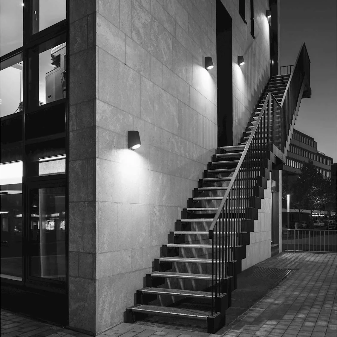 B24502 Directional Outdoor LED Wall Sconce - Image 6
