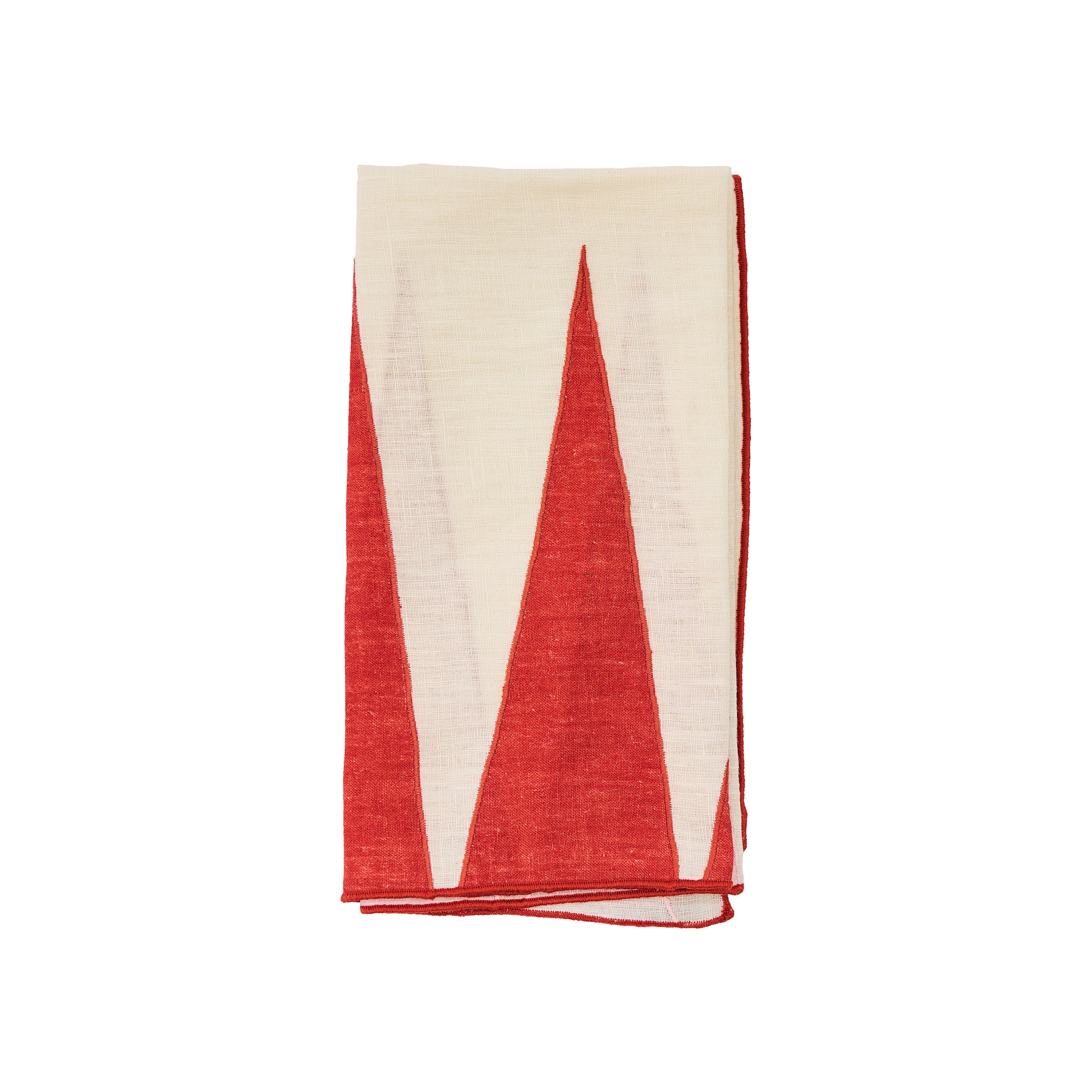 Backgammon Embroidered Linen Napkin (Set of 4) - Image 3