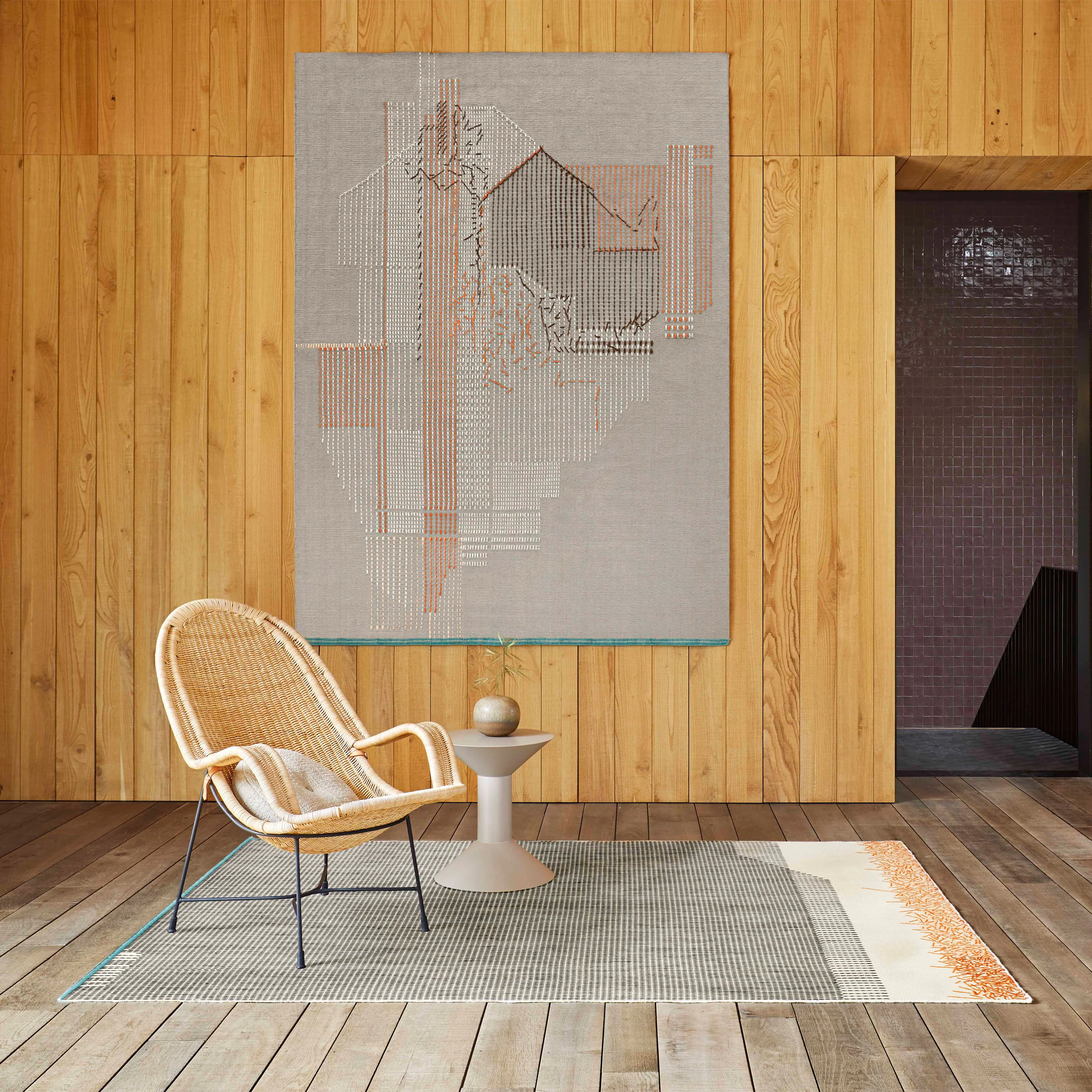 Backstitch Calm Rug - Image 13