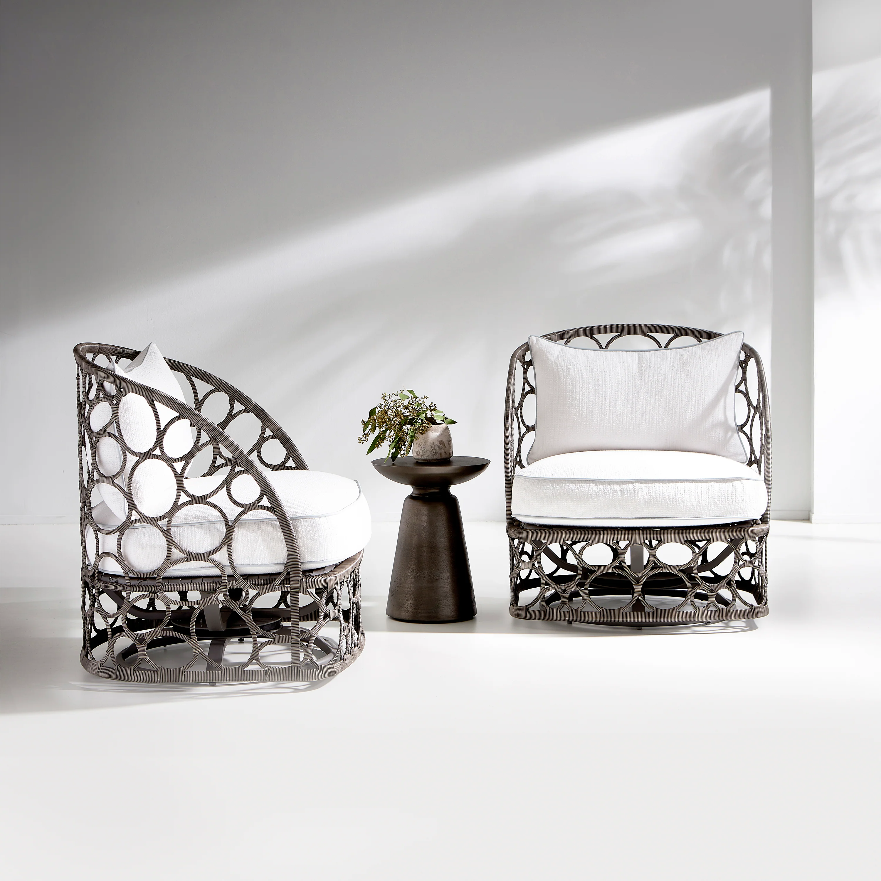Bali Outdoor Swivel Chair - Image 4