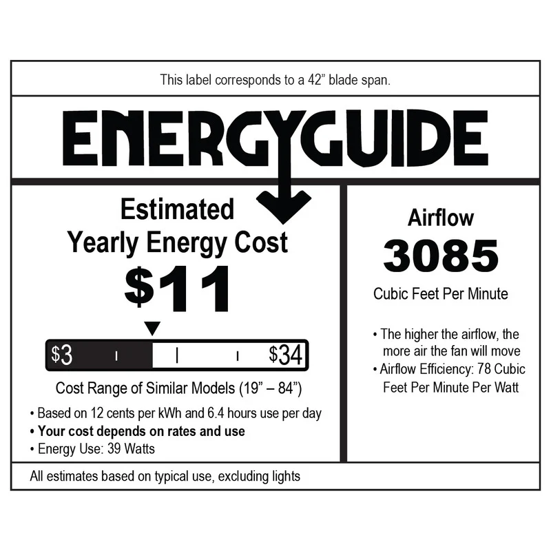 Ball 42 Inch LED Ceiling Fan - Image 5