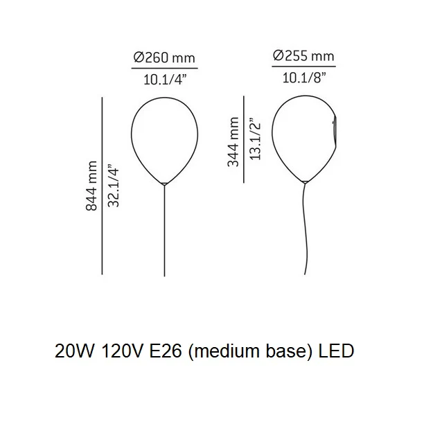 Balloon Wall Light - Image 10