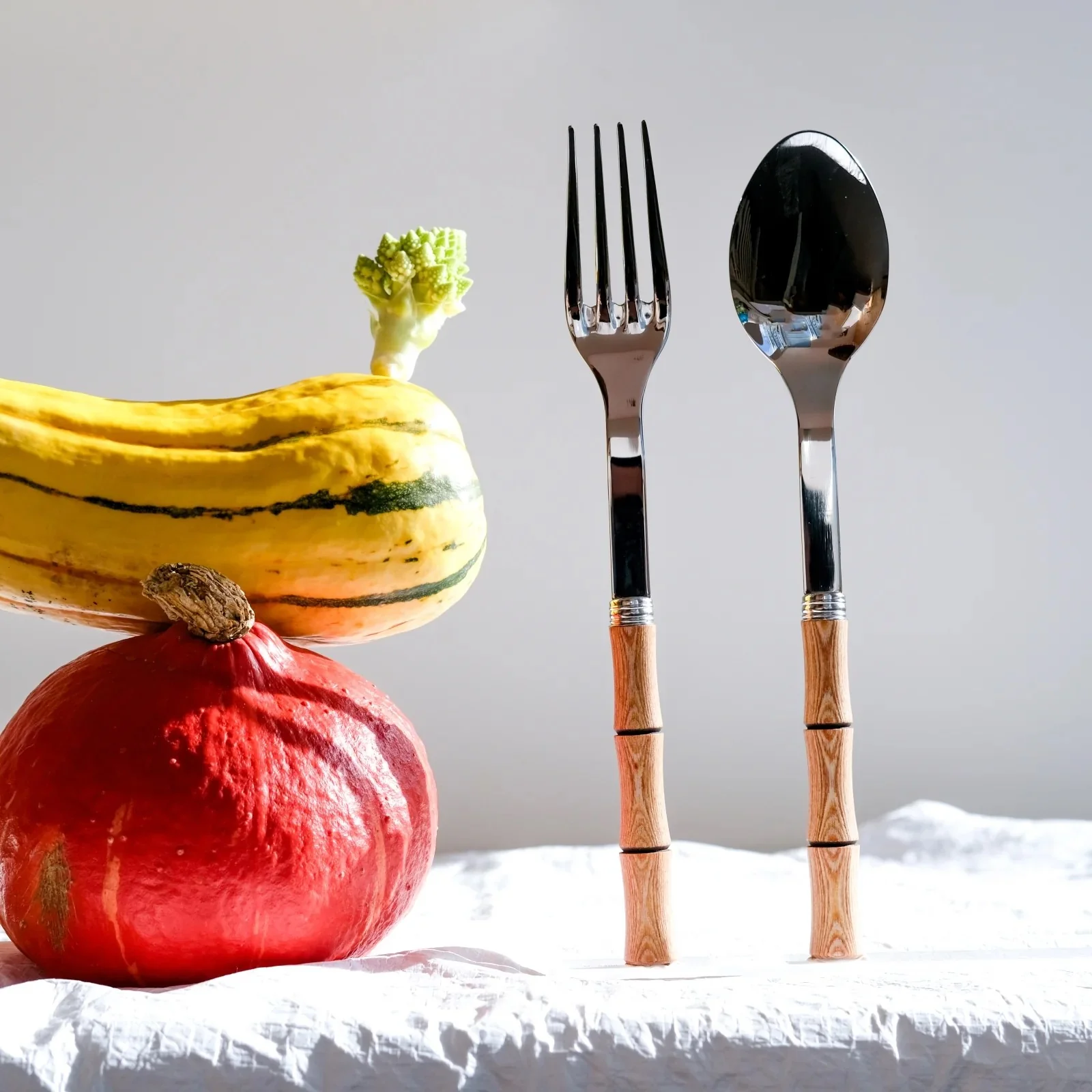 Bamboo 2-Piece Serving Set - Image 2