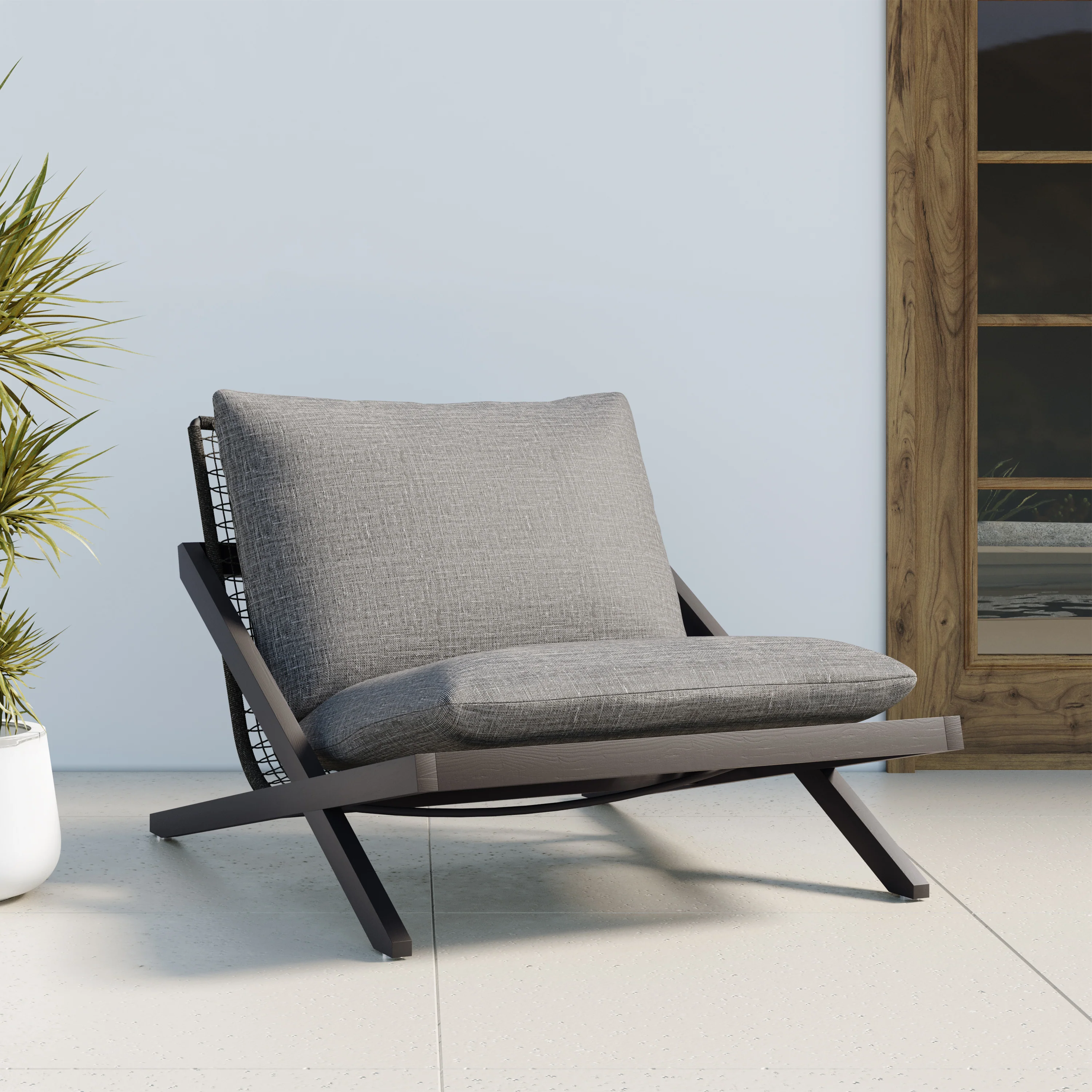 Bari Outdoor Lounge Chair - Image 2