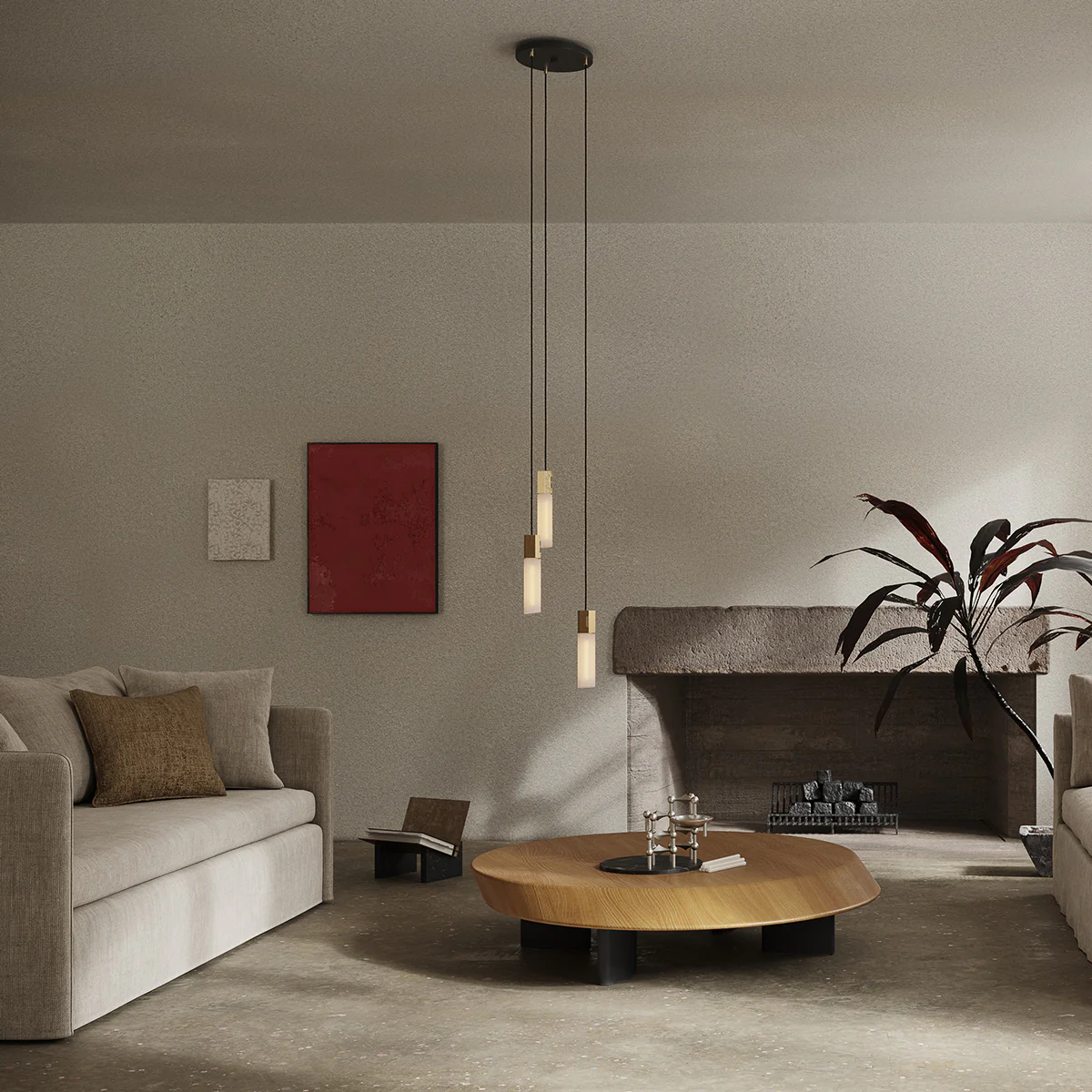 Basalt Multi-Light Pendant Light - Image 12
