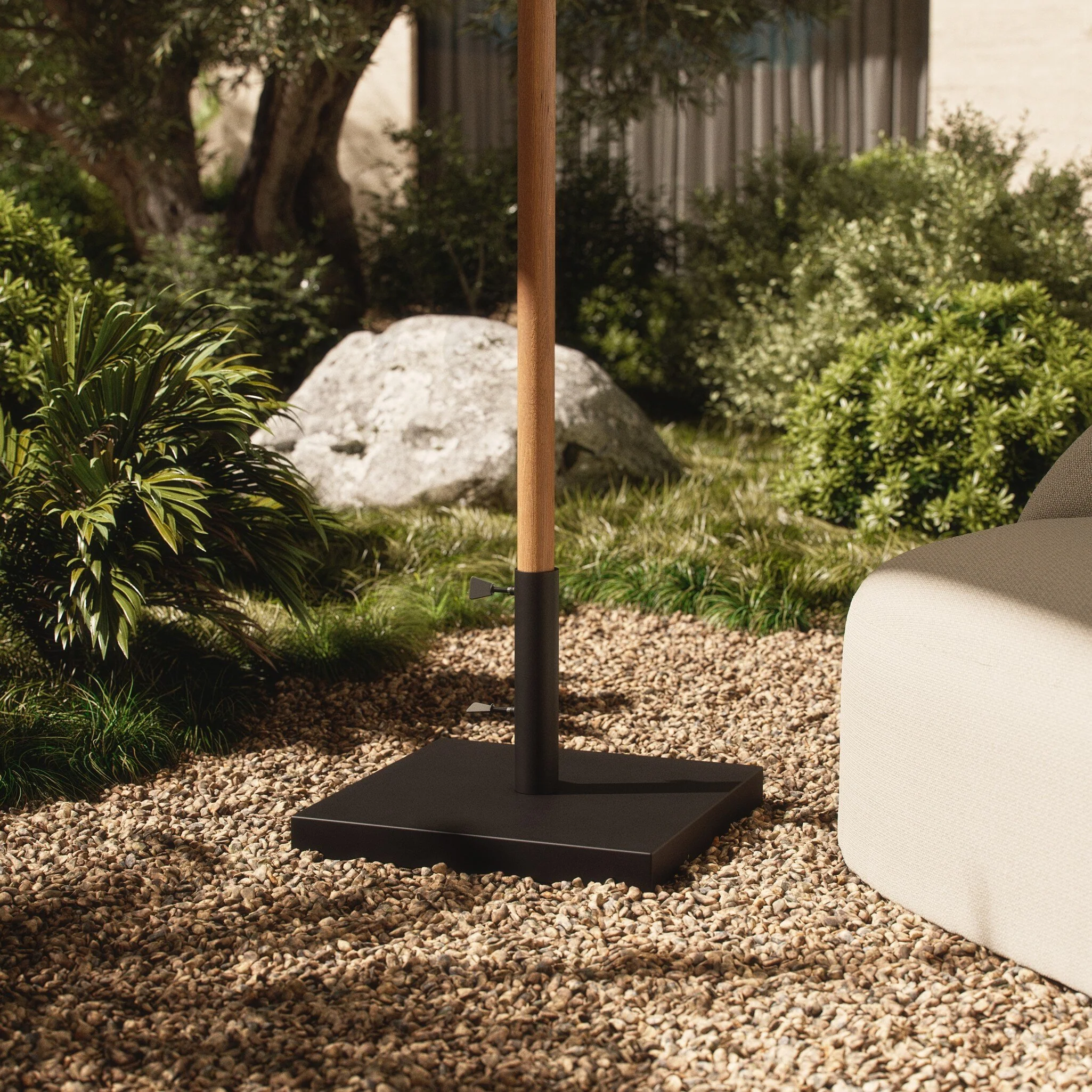 Baska Outdoor Round Umbrella - Image 12