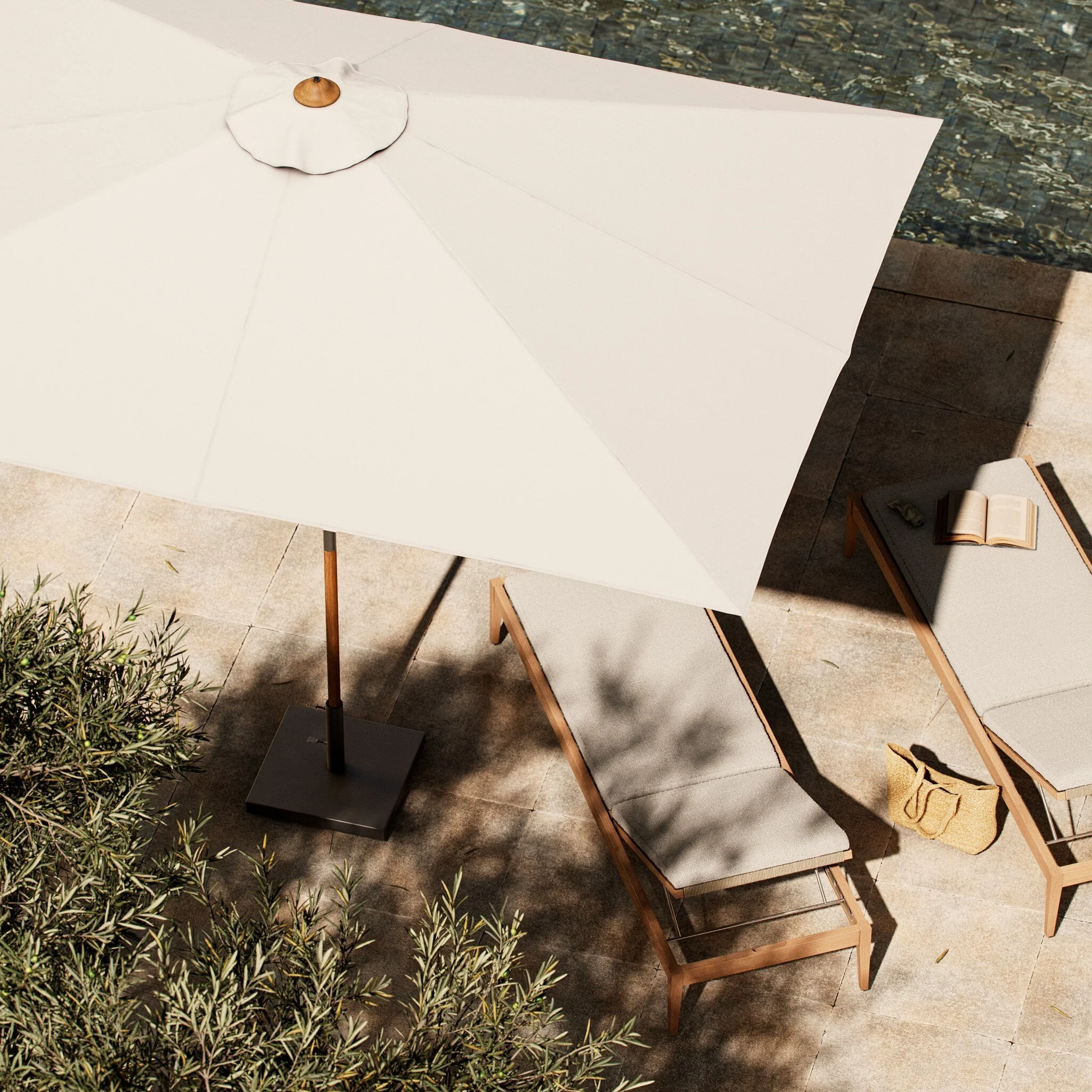 Baska Outdoor Umbrella Stand - Image 6