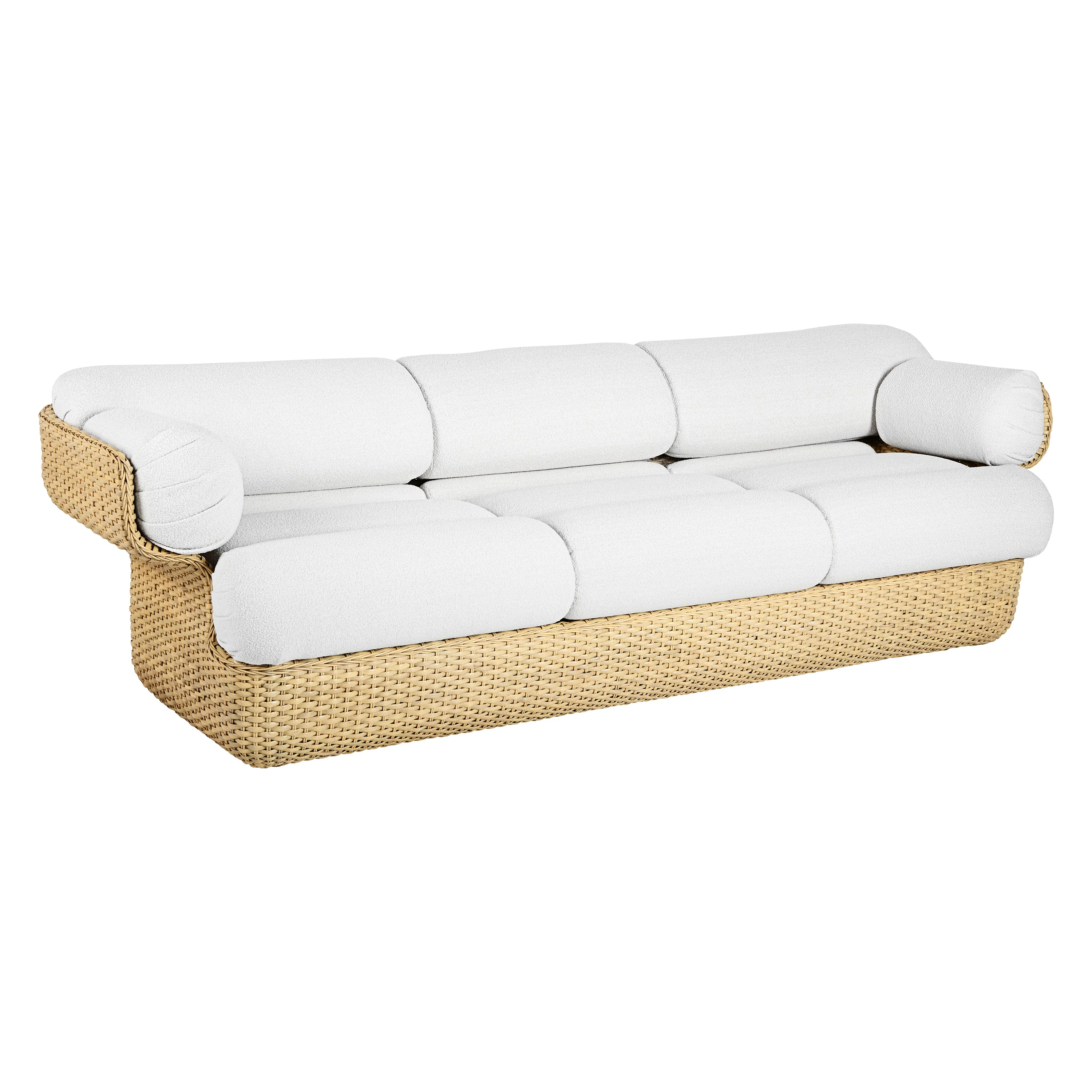 Basket 3 Seater Sofa - Image 9