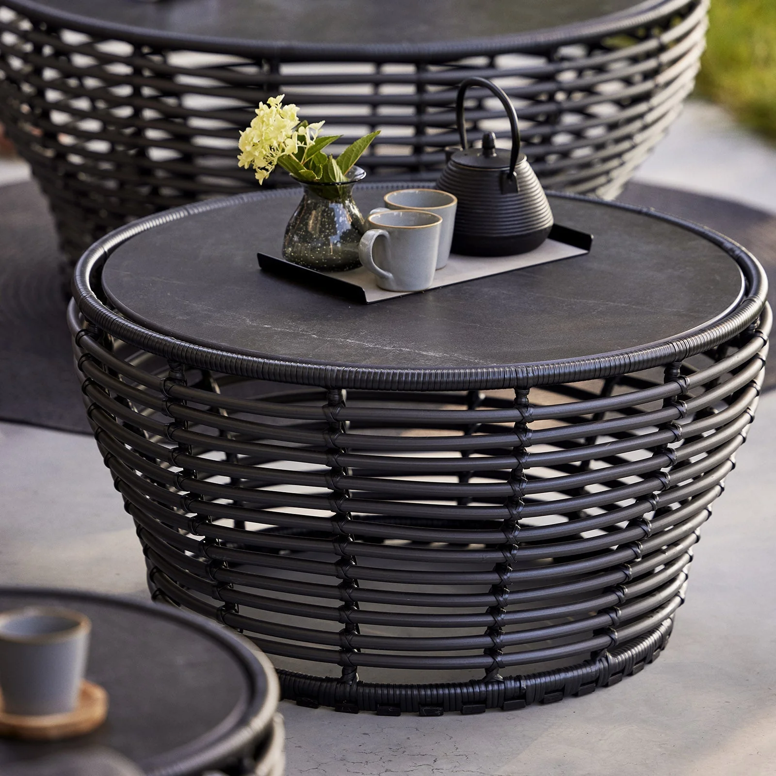 Basket Outdoor Coffee Table - Image 10