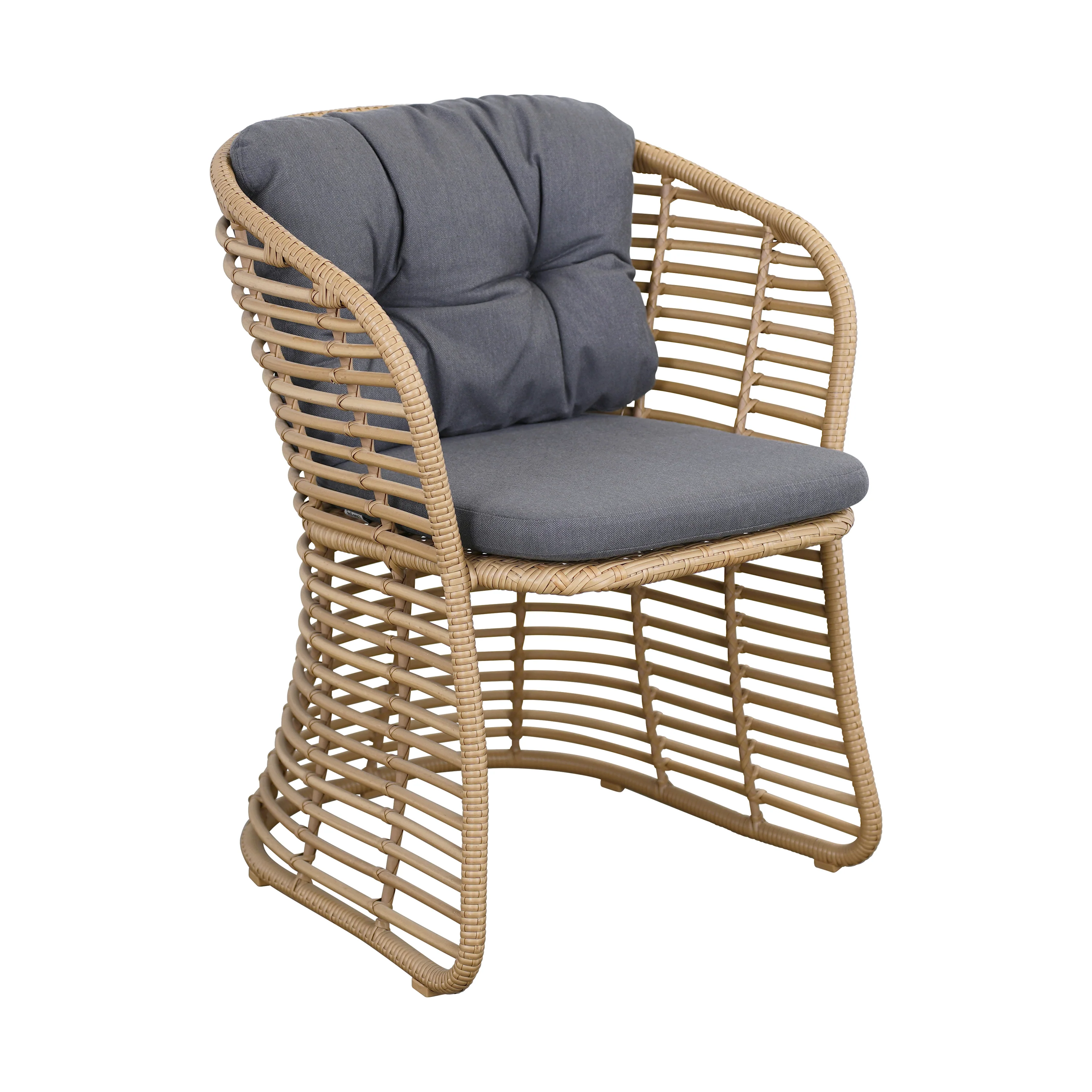 Basket Outdoor Dining Chair - Image 7