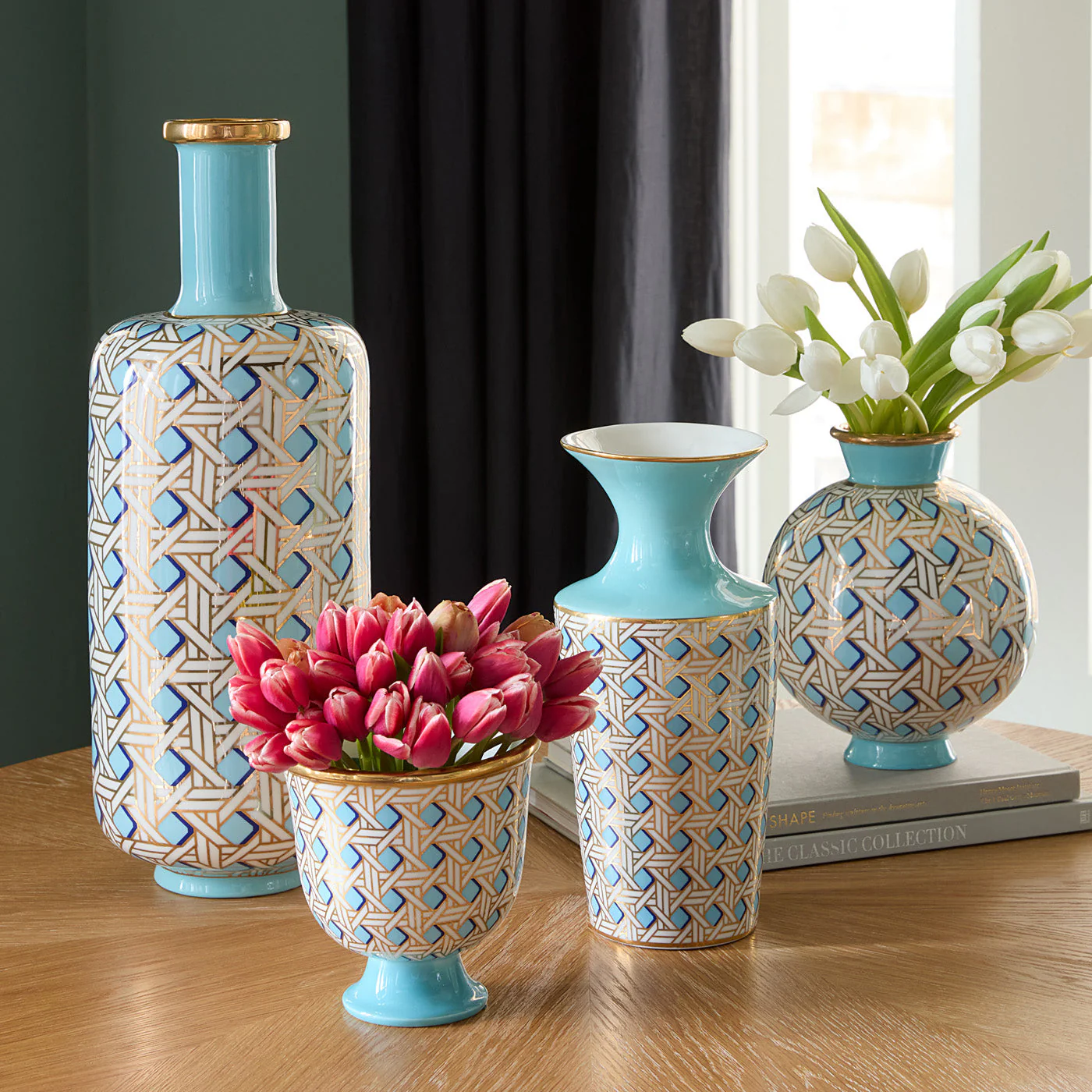 Basketweave Cuff Vase - Image 3