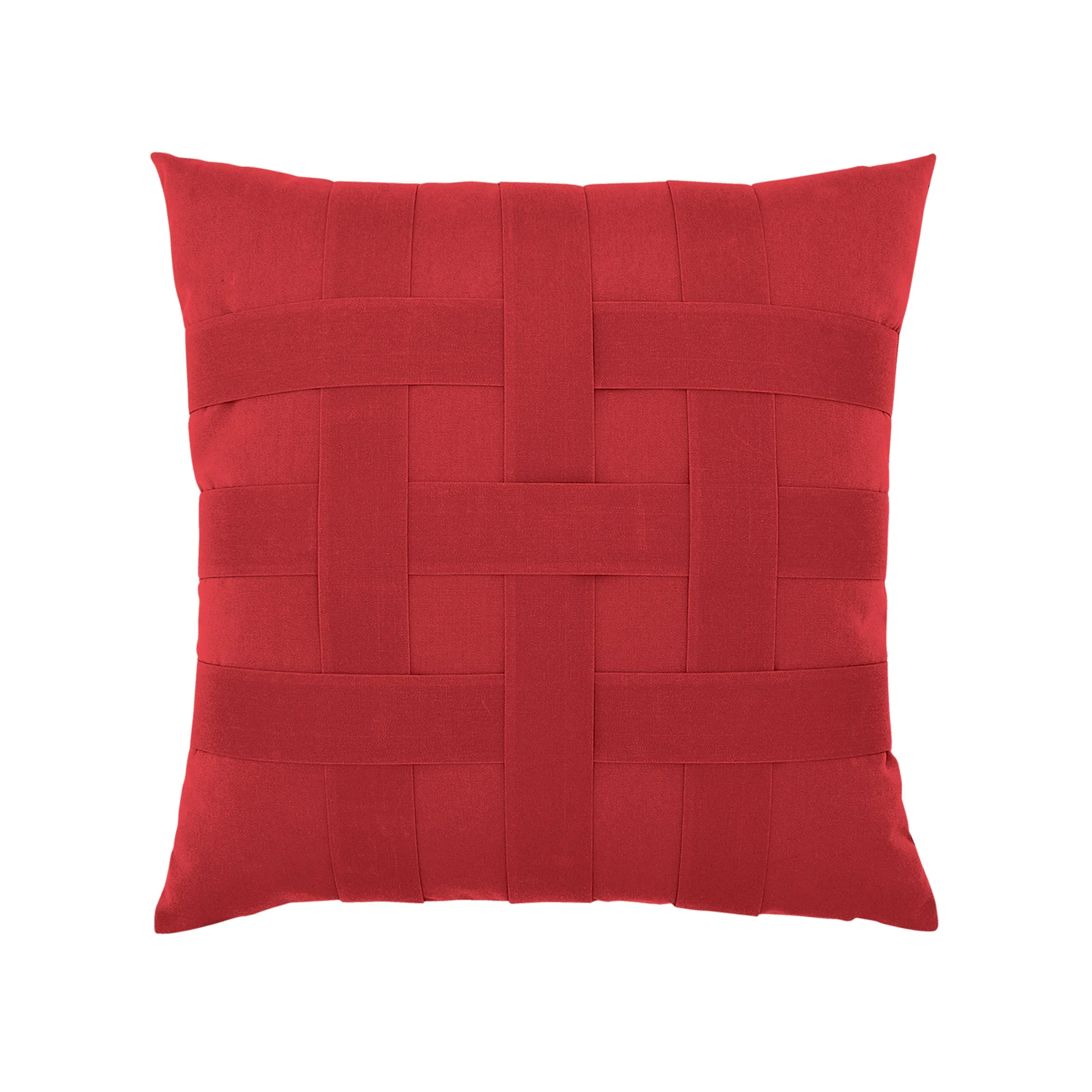Basketweave Outdoor Pillow