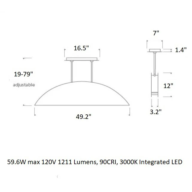 Sean Lavin Bau Linear Suspension Light - Image 2