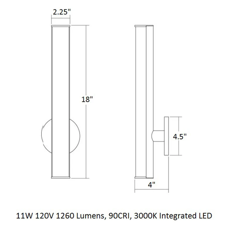 Bauhaus Columns™ LED Bath Bar - Image 7