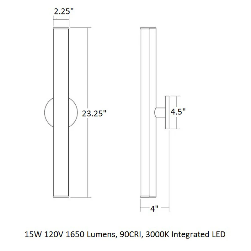 Bauhaus Columns™ LED Bath Bar - Image 8