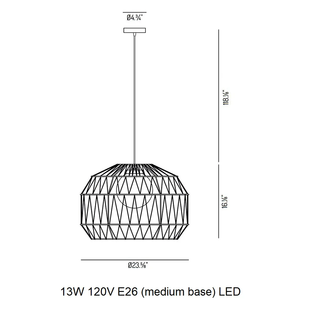 Bauma Pendant Light - Image 15