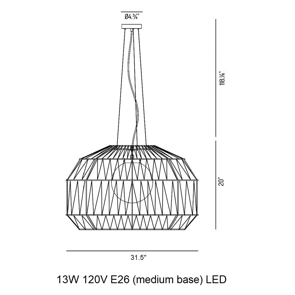 Bauma Pendant Light - Image 16